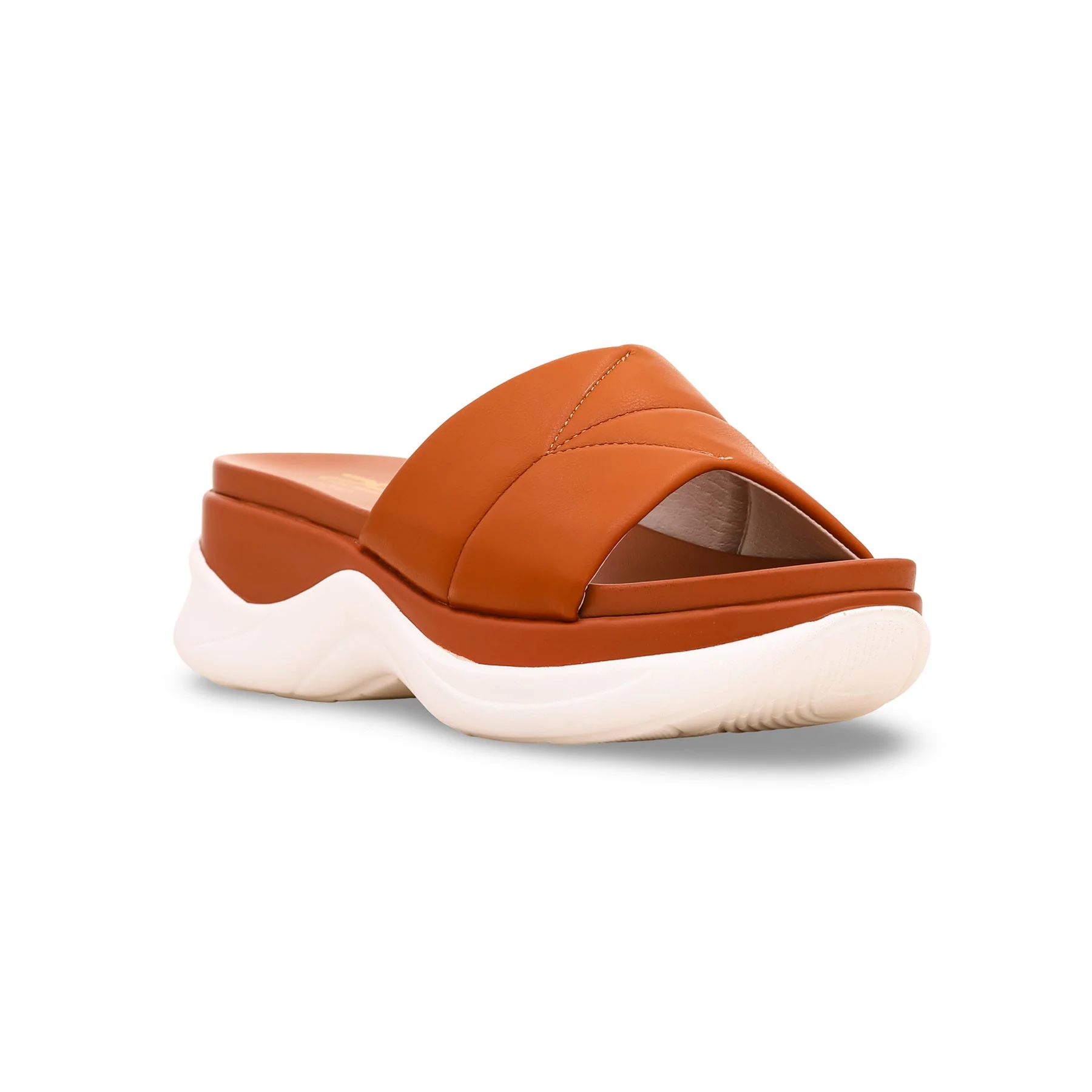 Tan Formal Slipper PU7006 - Image 2