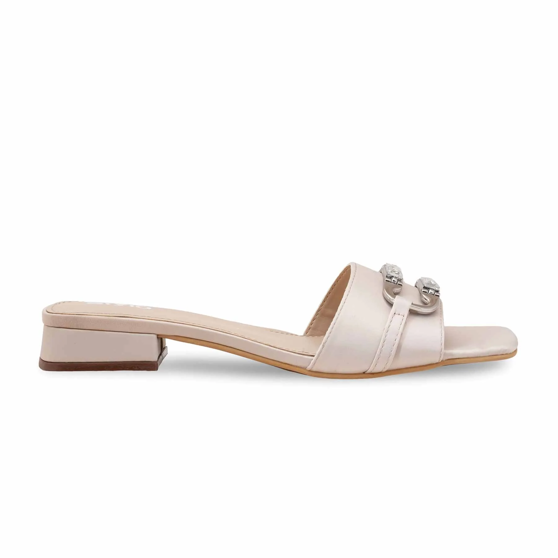 Tan Formal Women Slipper FRS005 - Image 2