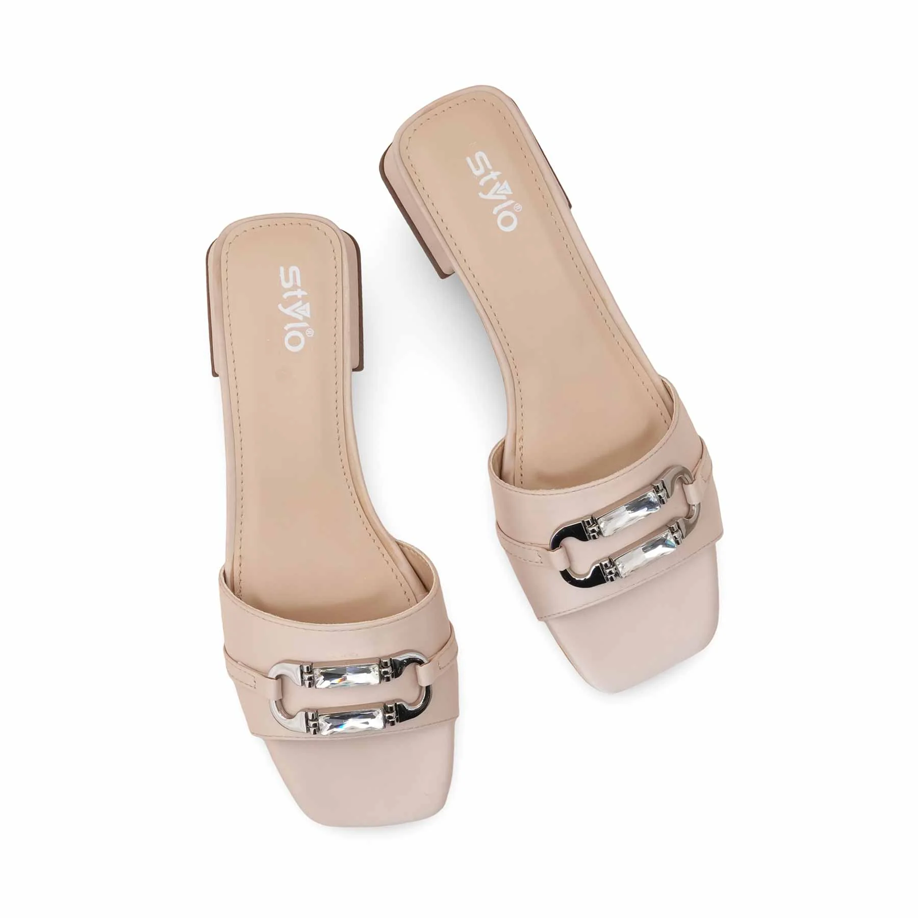 Tan Formal Women Slipper FRS005 - Image 5