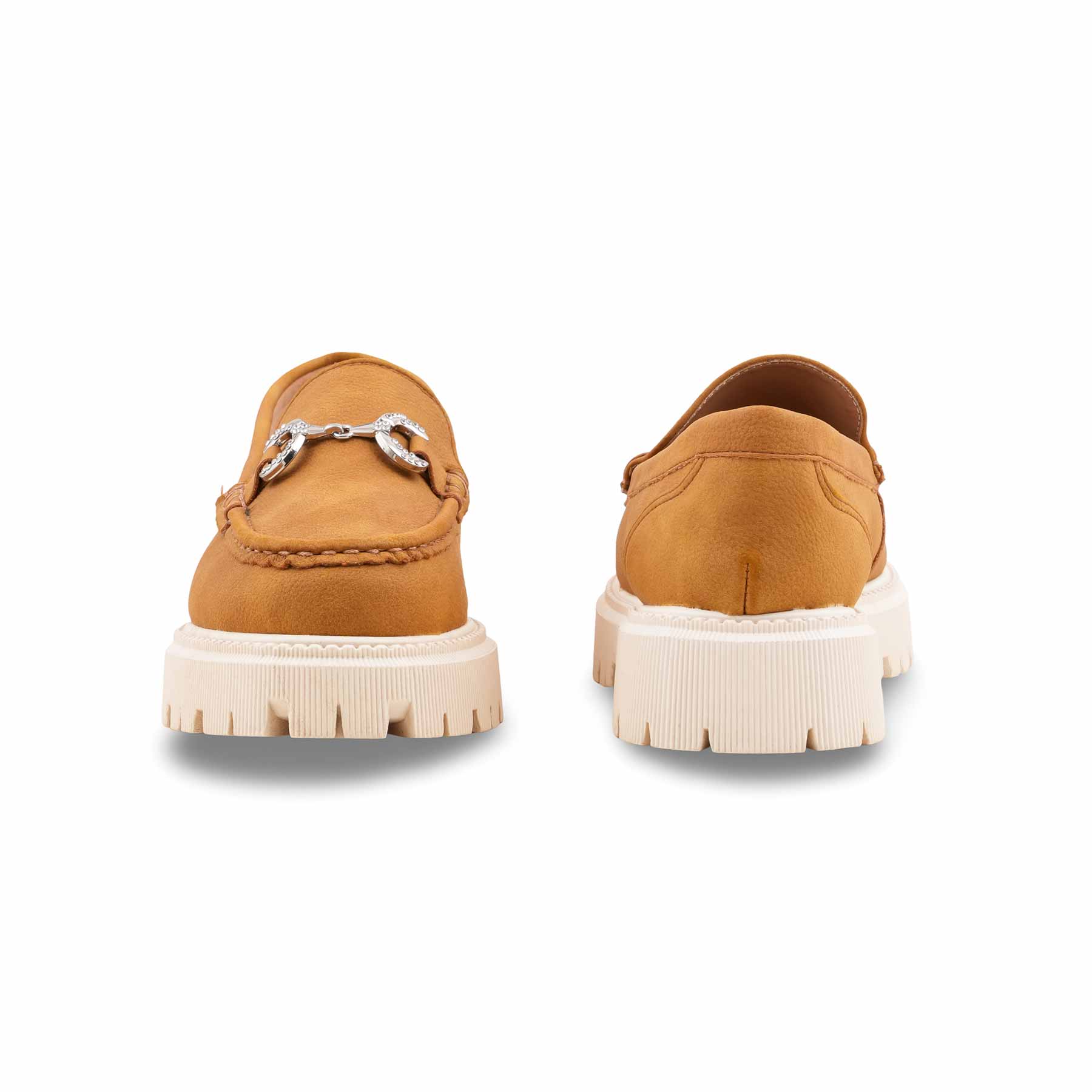 Tan Moccasin For Ladies WN4531 - Image 4