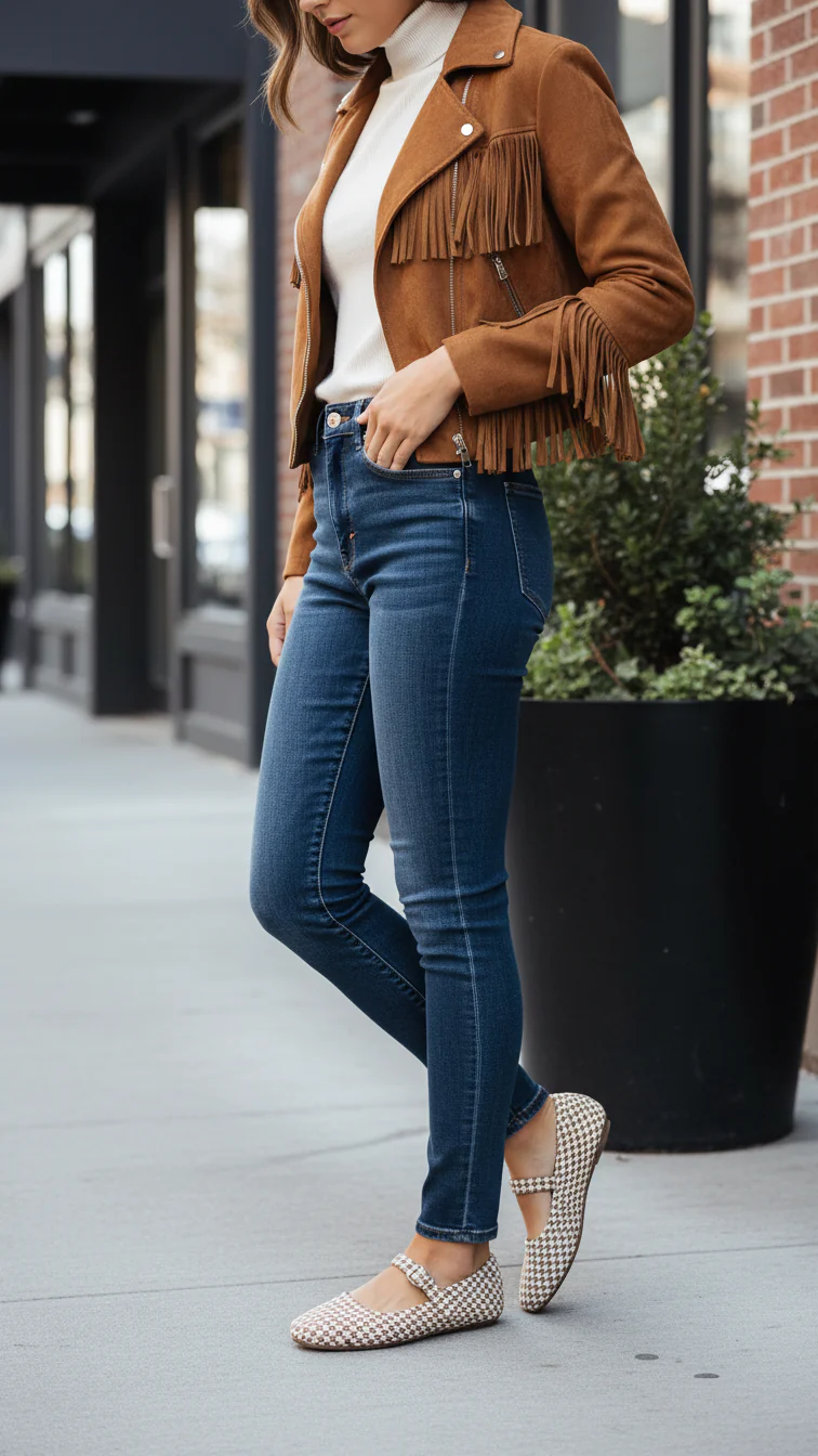 Tan Pumps For Ladies WN1321 - Image 3