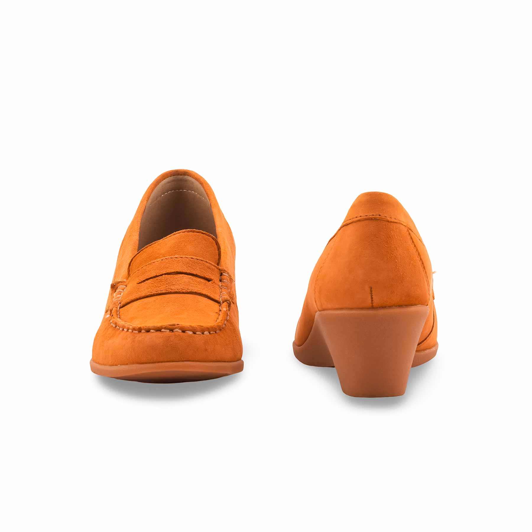 Tan Winter Moccasin For Ladies WN4429 - Image 4