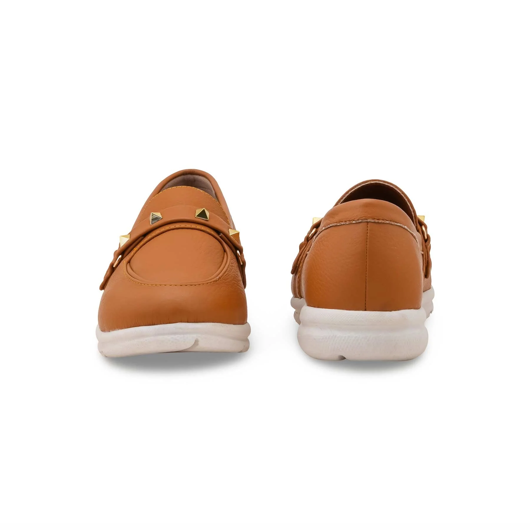 Tan Women Moccasin WN4534 - Image 4