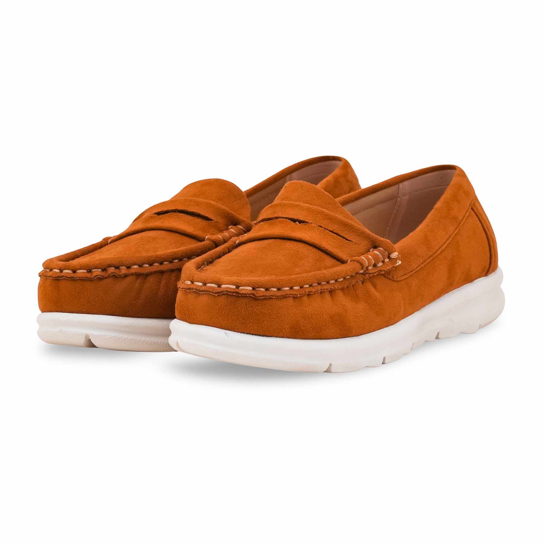 Tan Women Moccasin WN4551 - Image 3