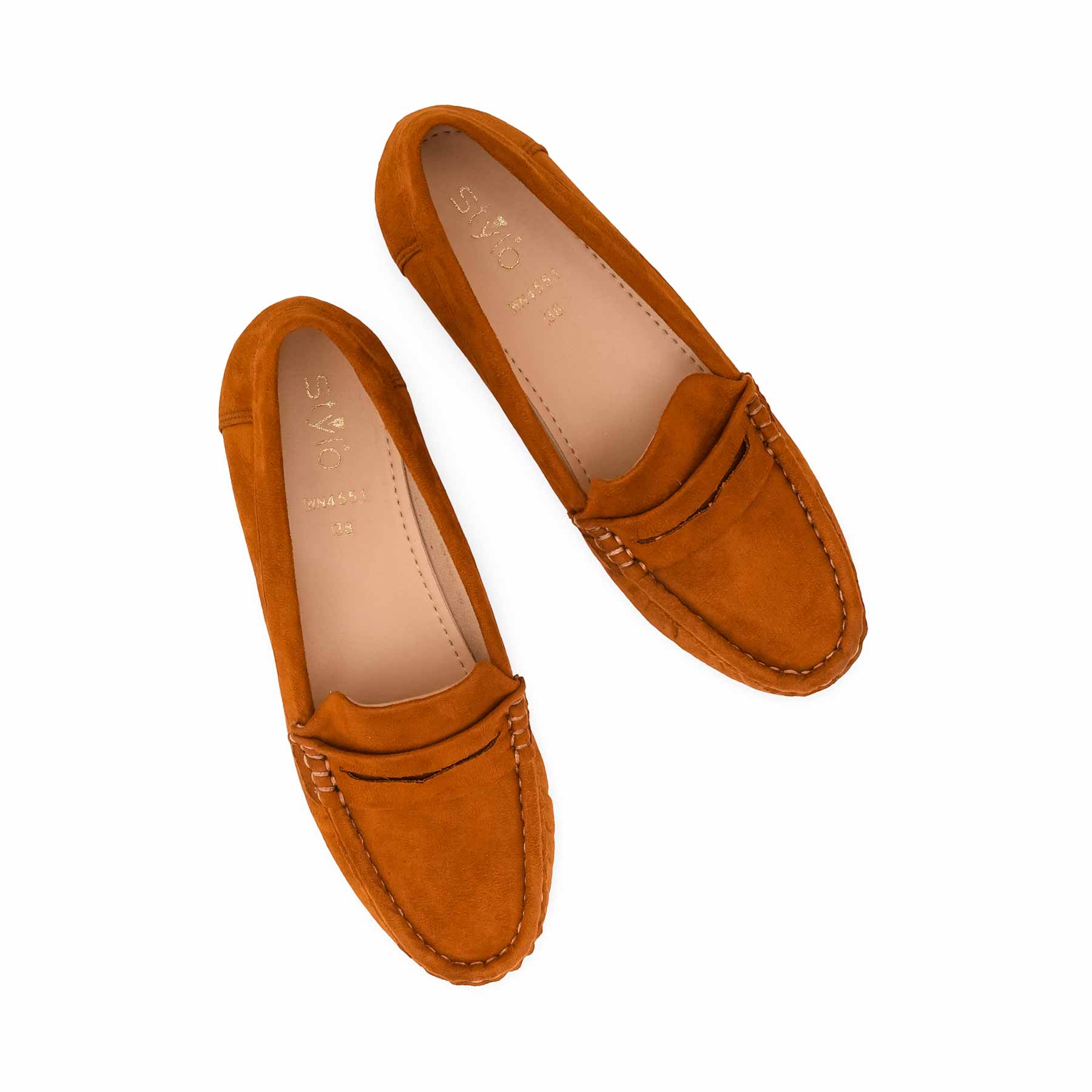 Tan Women Moccasin WN4551 - Image 5