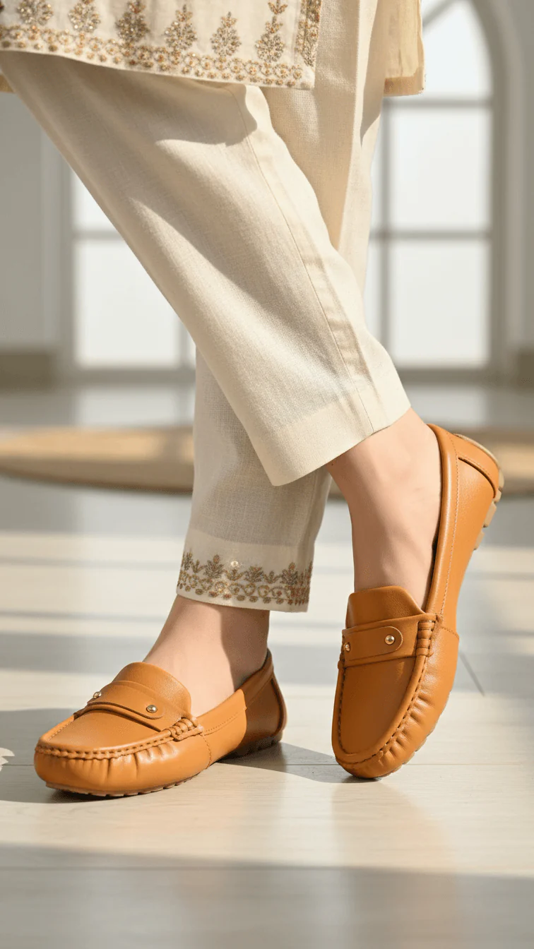 Tan Women Pumps WN4542 - Image 2