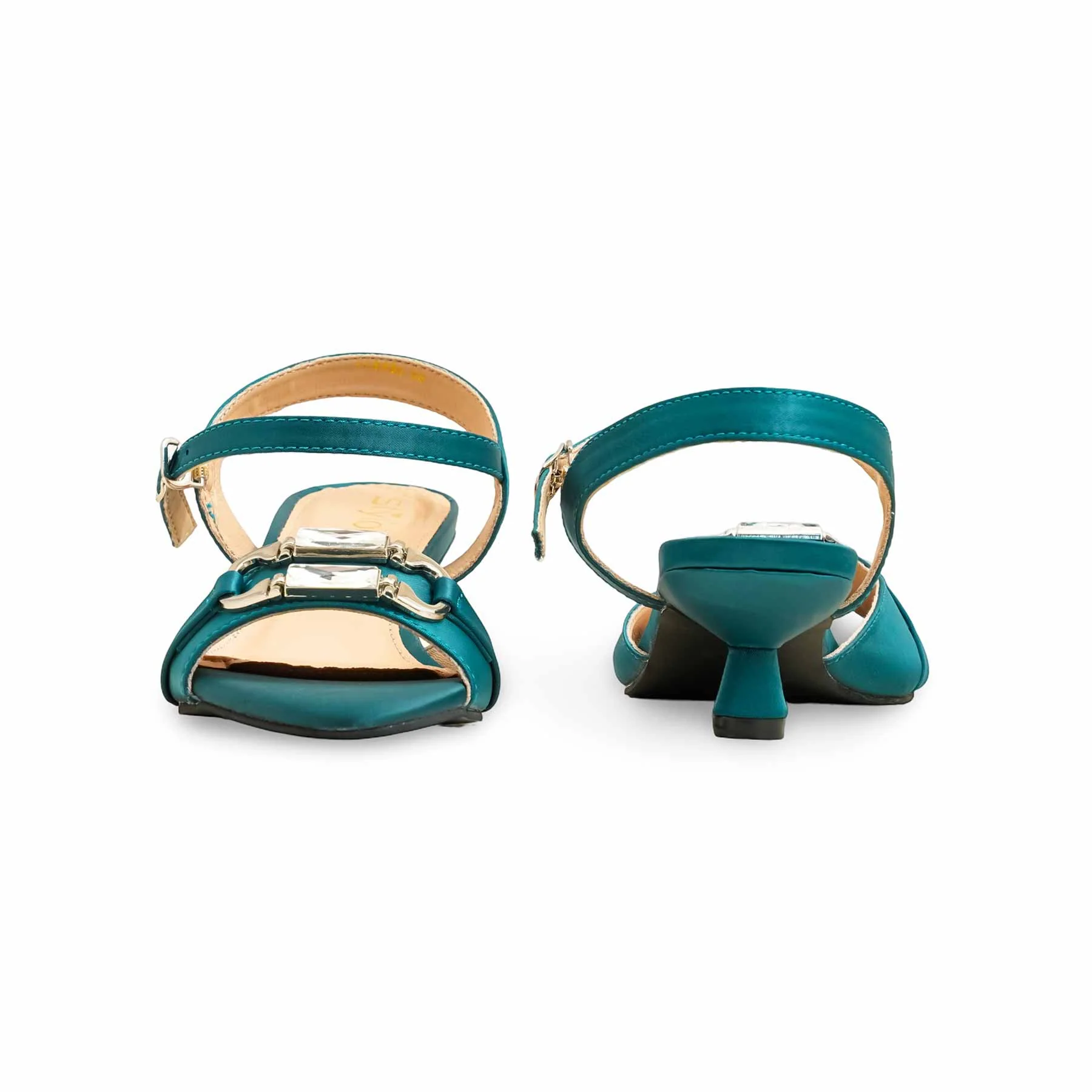 Teal Blue Formal Sandal FR5436 - Image 4
