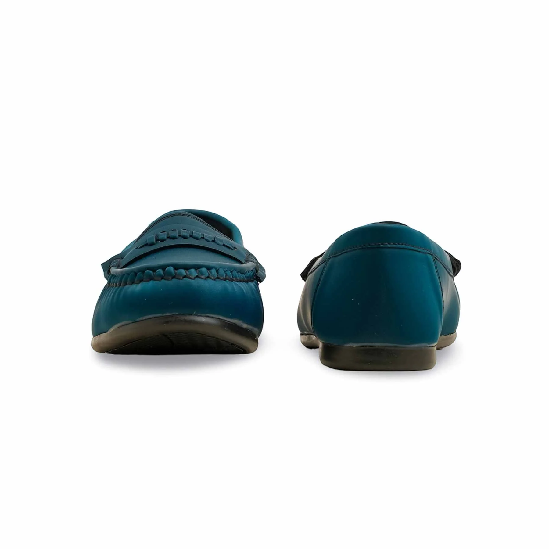Teal Blue Moccasin WN4501 - Image 4