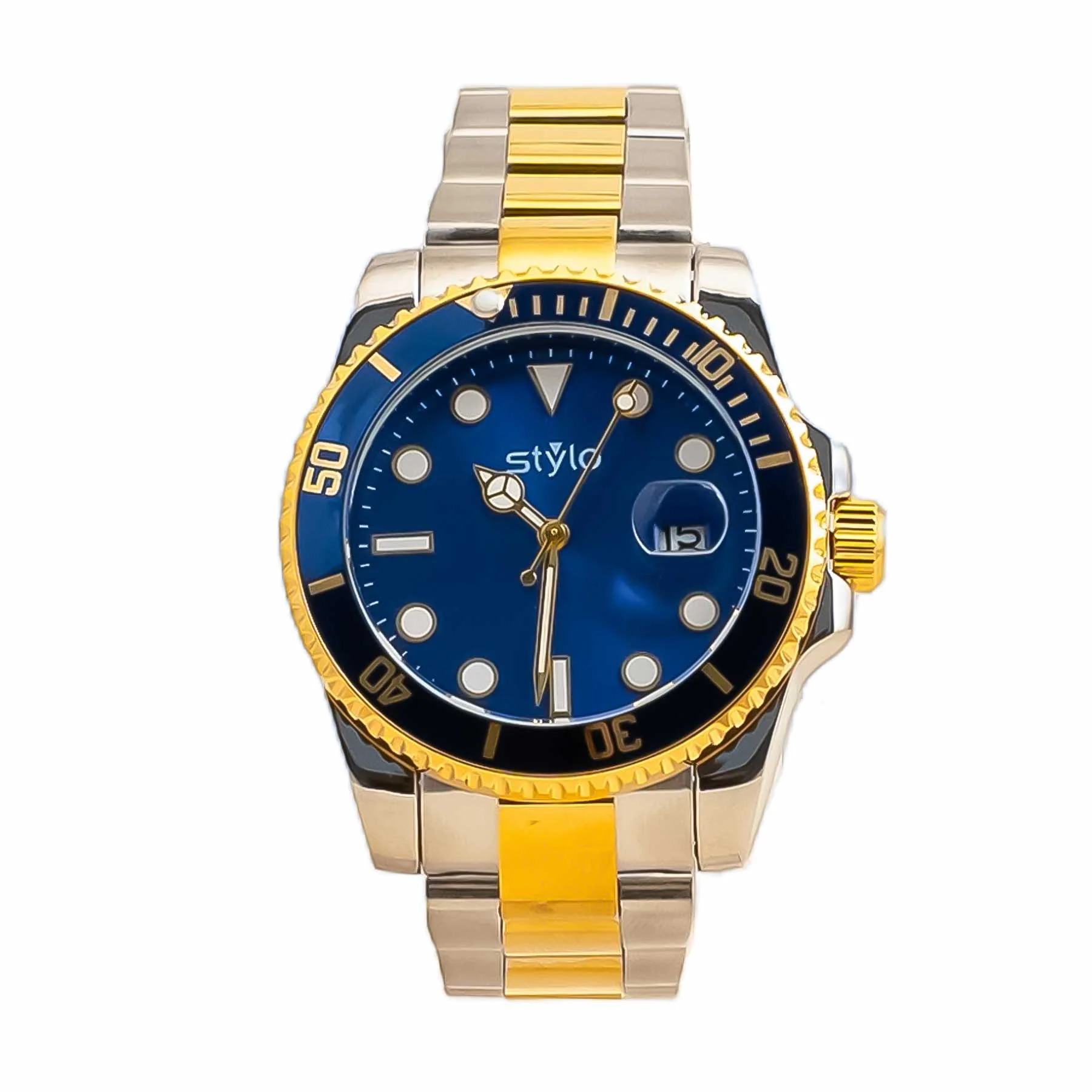 Two Tone Gents Watch J33978 - Image 2