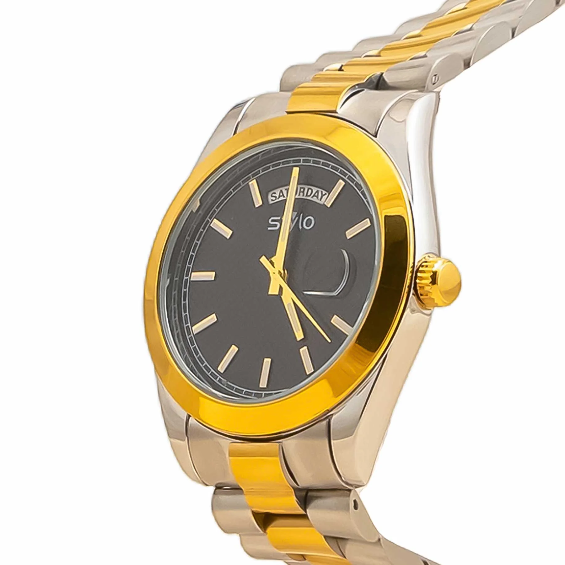 Two Tone Gents Watch J33979 - Image 3