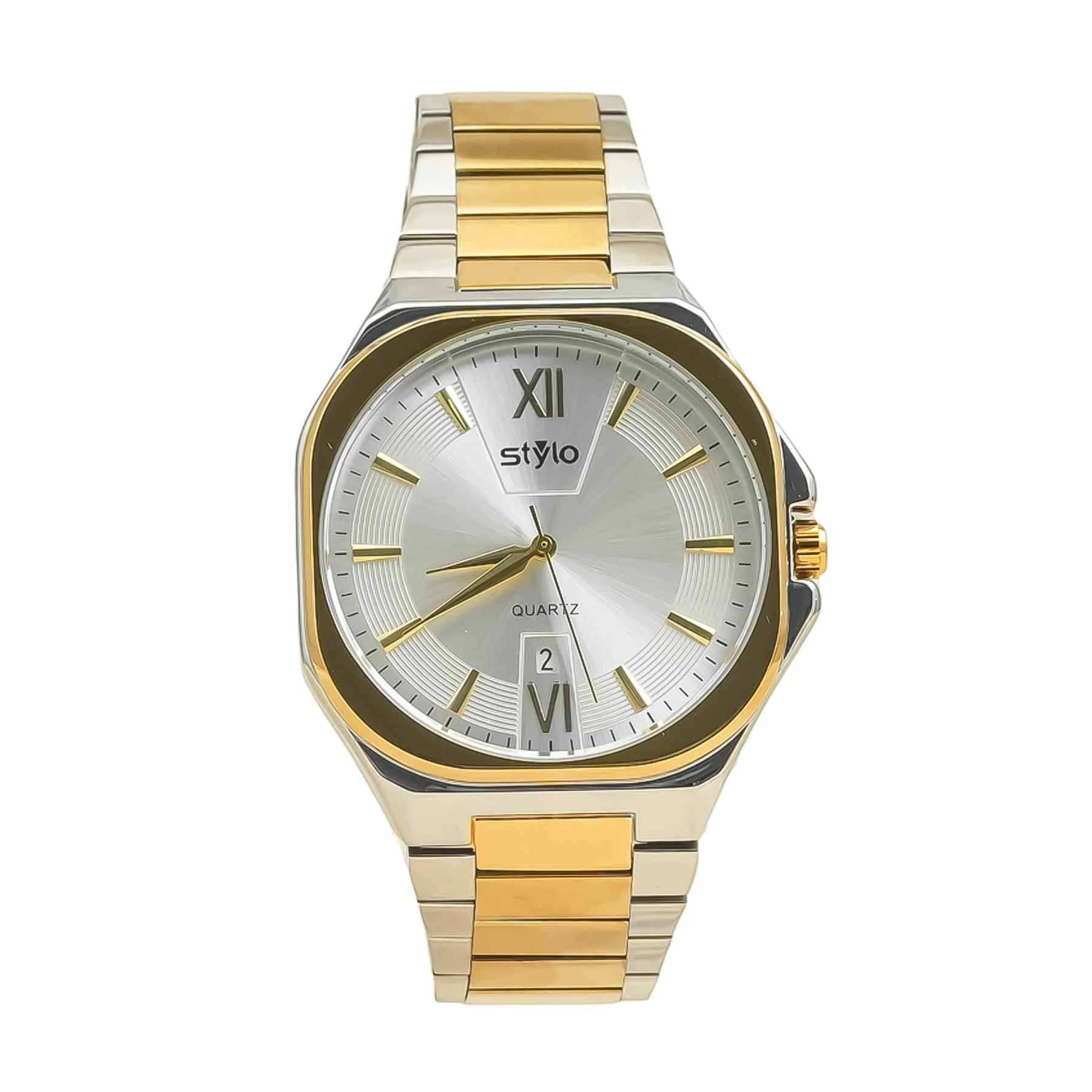 Two Tone Gents Watch J34109 - Image 2