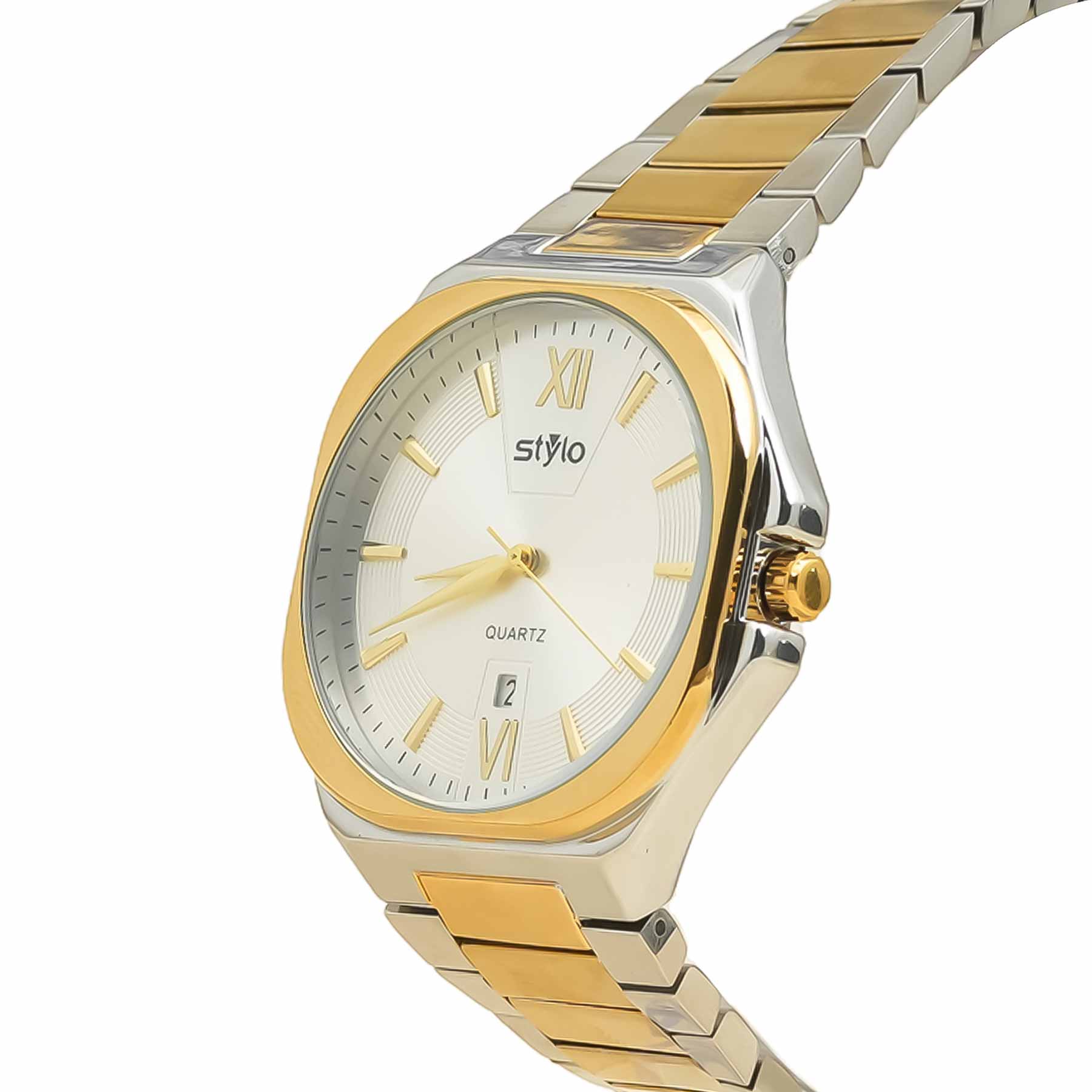 Two Tone Gents Watch J34109 - Image 3