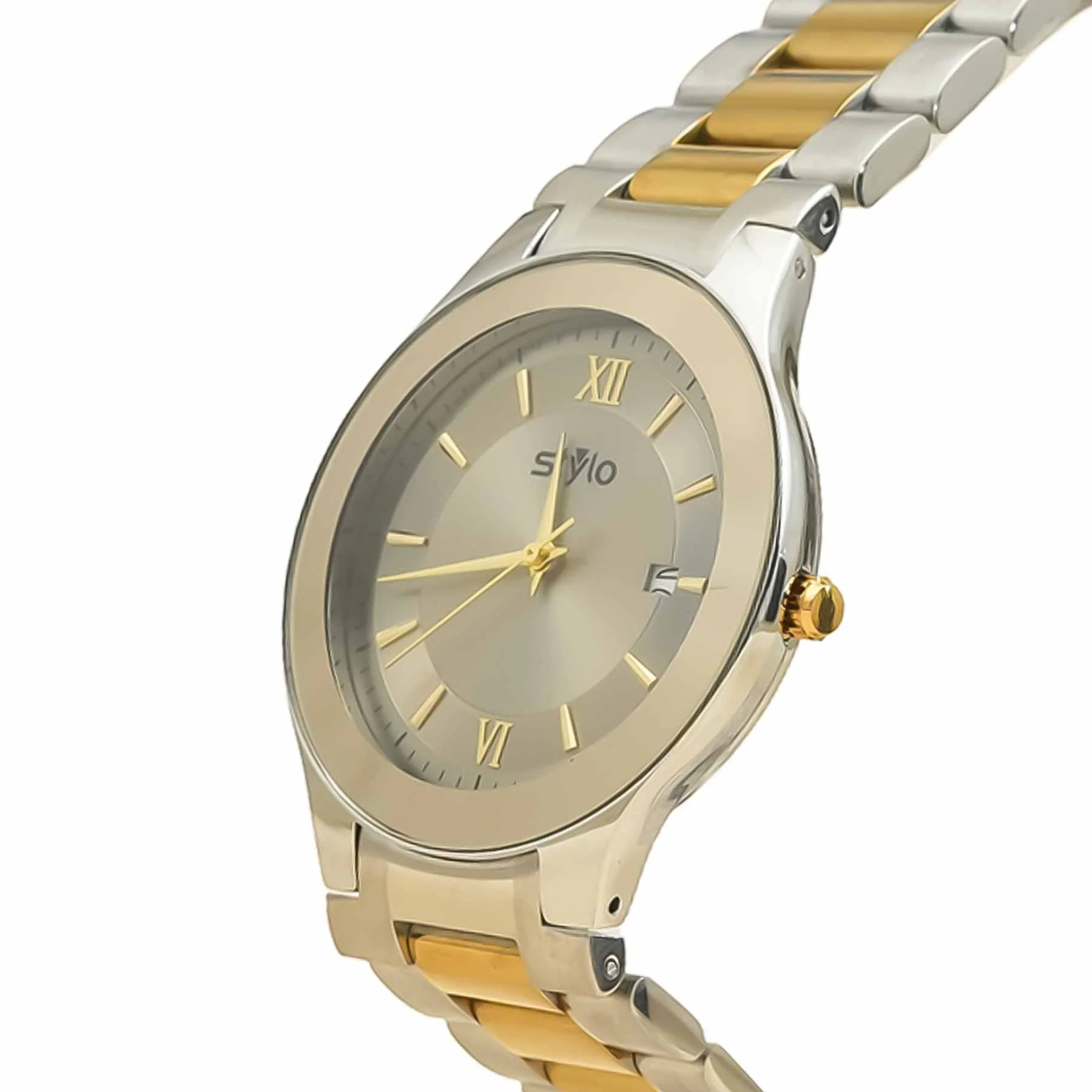 Two Tone Gents Watch J34110 - Image 3