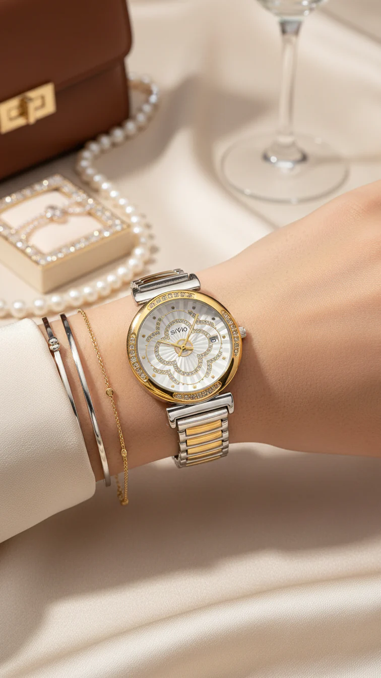 Two Tone Ladies Watch J34016