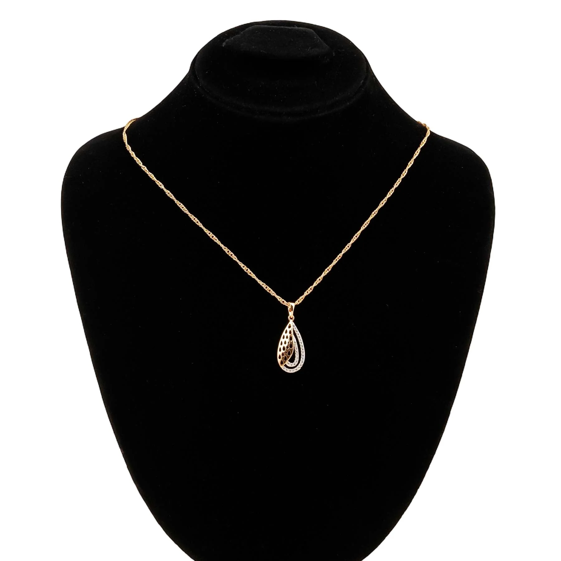 Two Tone Pendant J42876 - Image 2