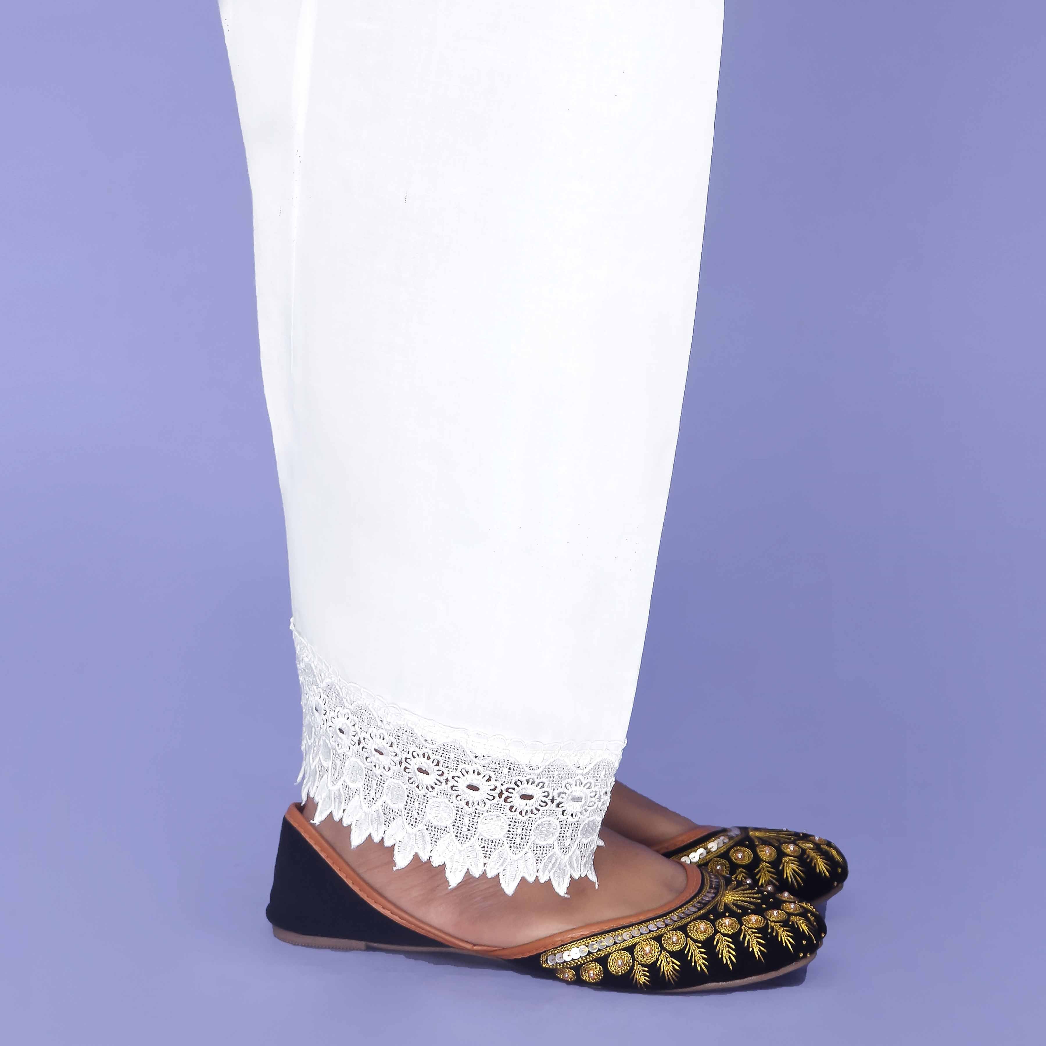 White Cambric Shalwar PL4078 - Image 2