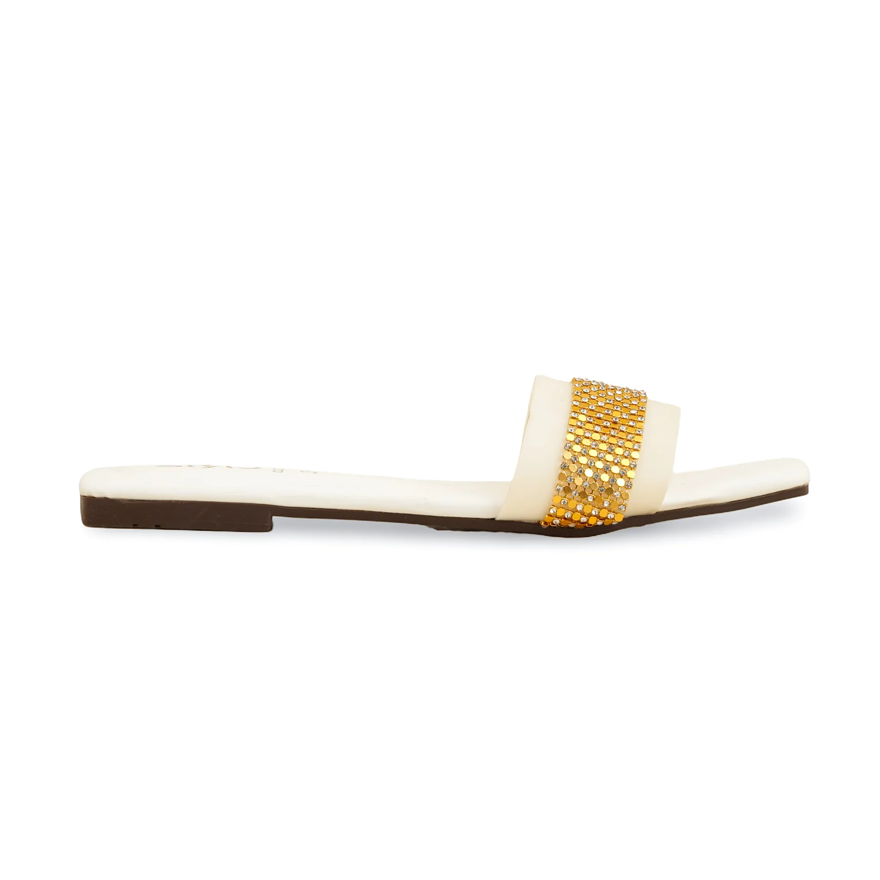 White Casual Slipper CL2056 - Image 2