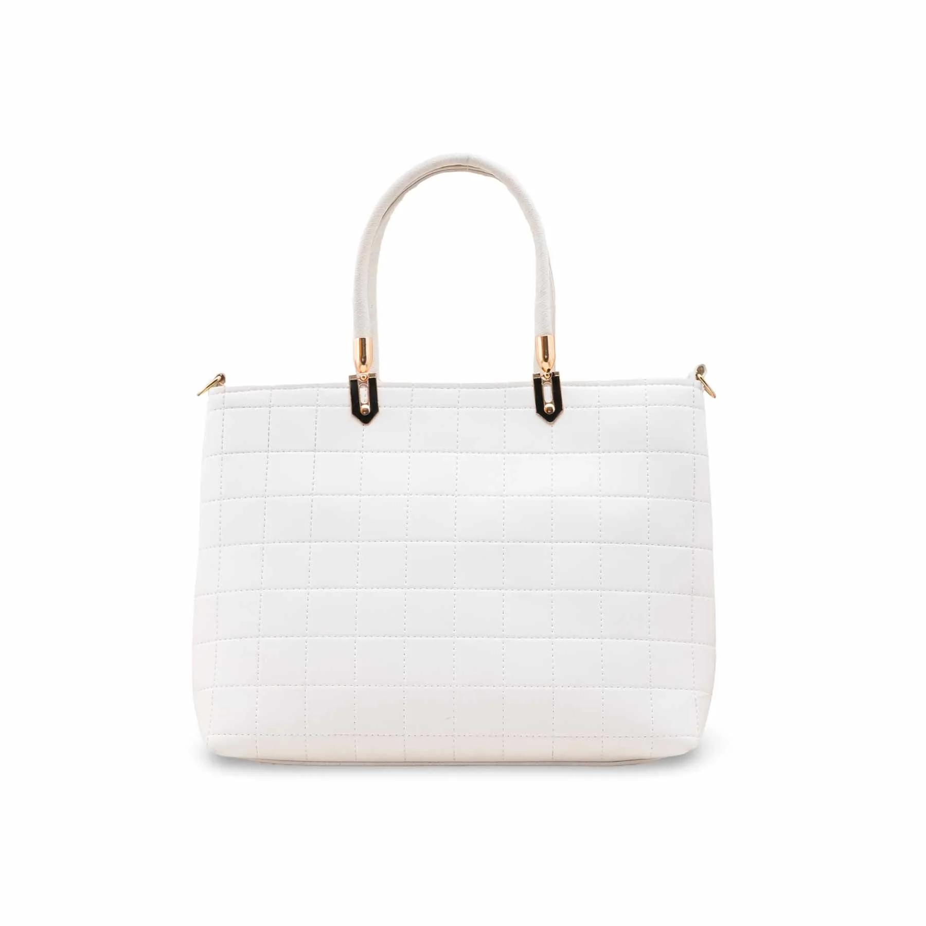 White Casual Hand Bag For Ladies P56247 - Image 2