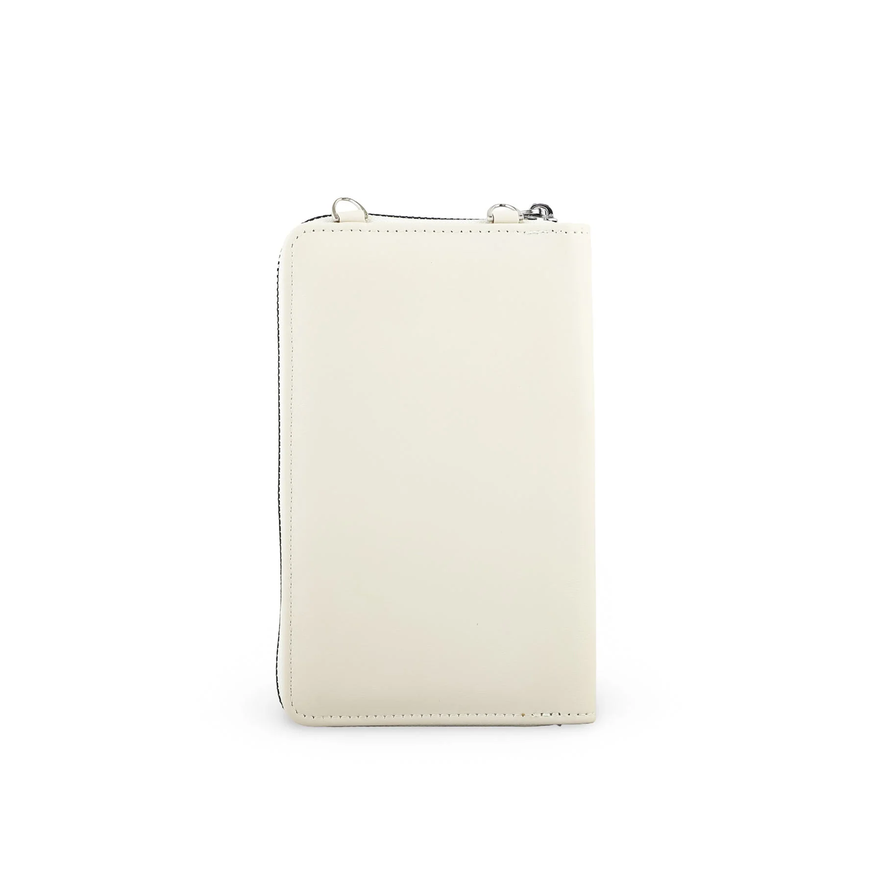 White Casual Pouch For Women P97620 - Image 3
