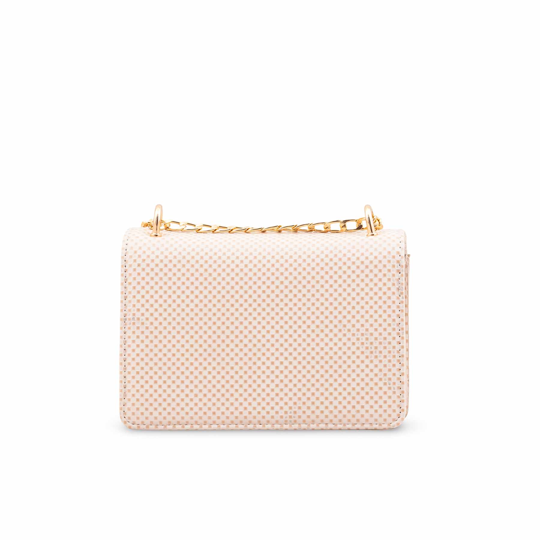White Casual Shoulder Bag For Ladies P55743 - Image 4