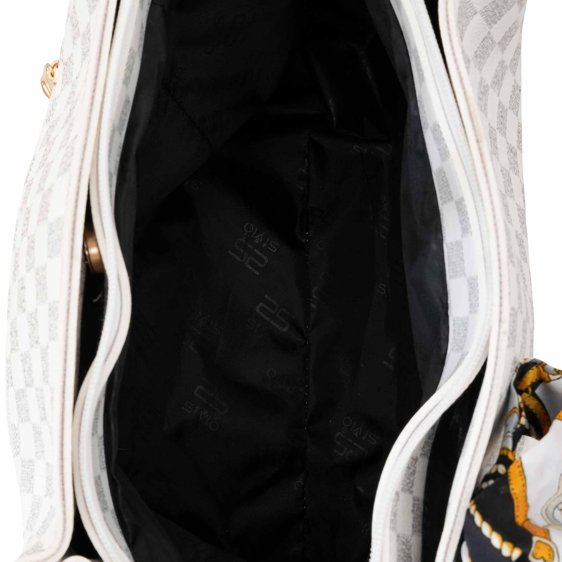 White Casual Shoulder Bag For Women P56303 - Image 6