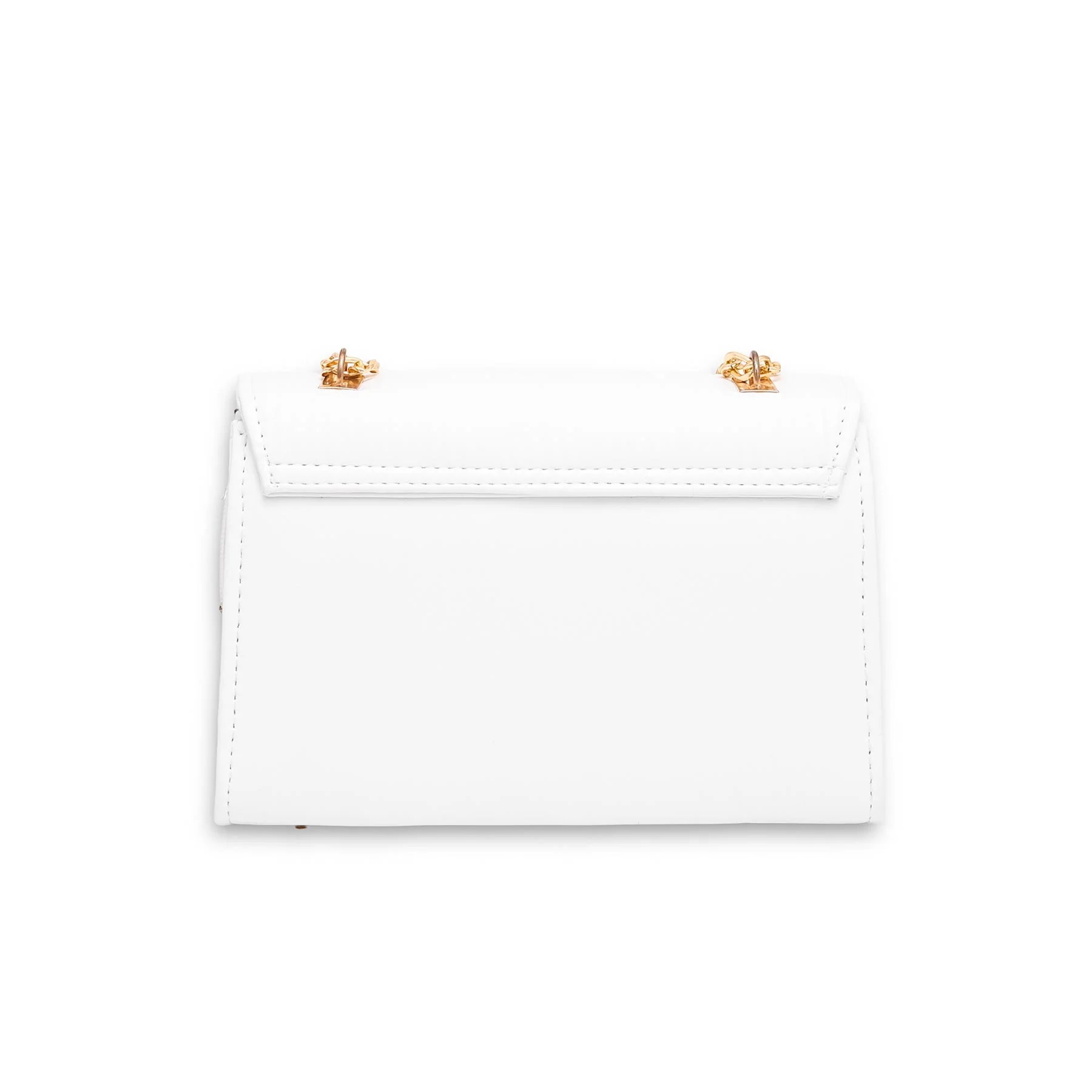 White Casual Shoulder Bag P55481 - Image 3