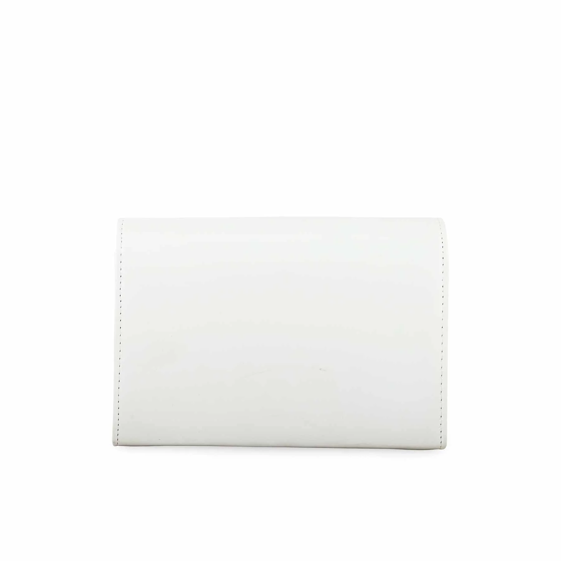 White Casual Shoulder Bag P56202 - Image 3