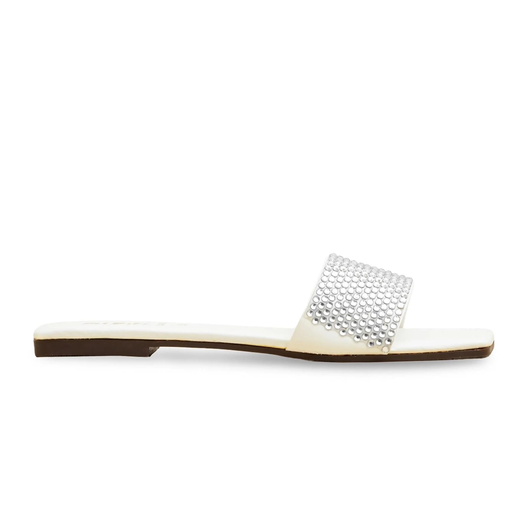 White Casual Slipper CL2096 - Image 2