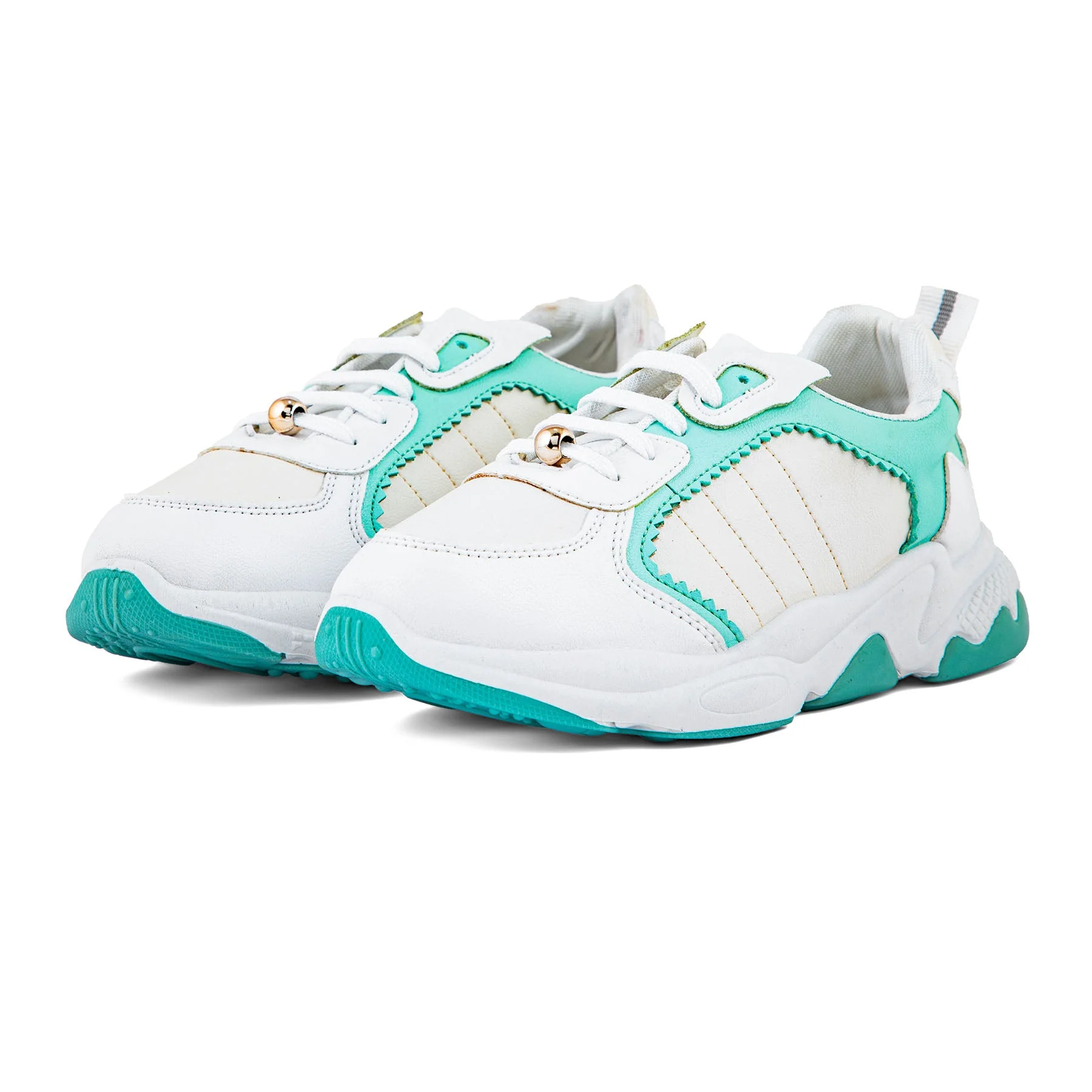 White Casual Sneaker AT7326 - Image 3