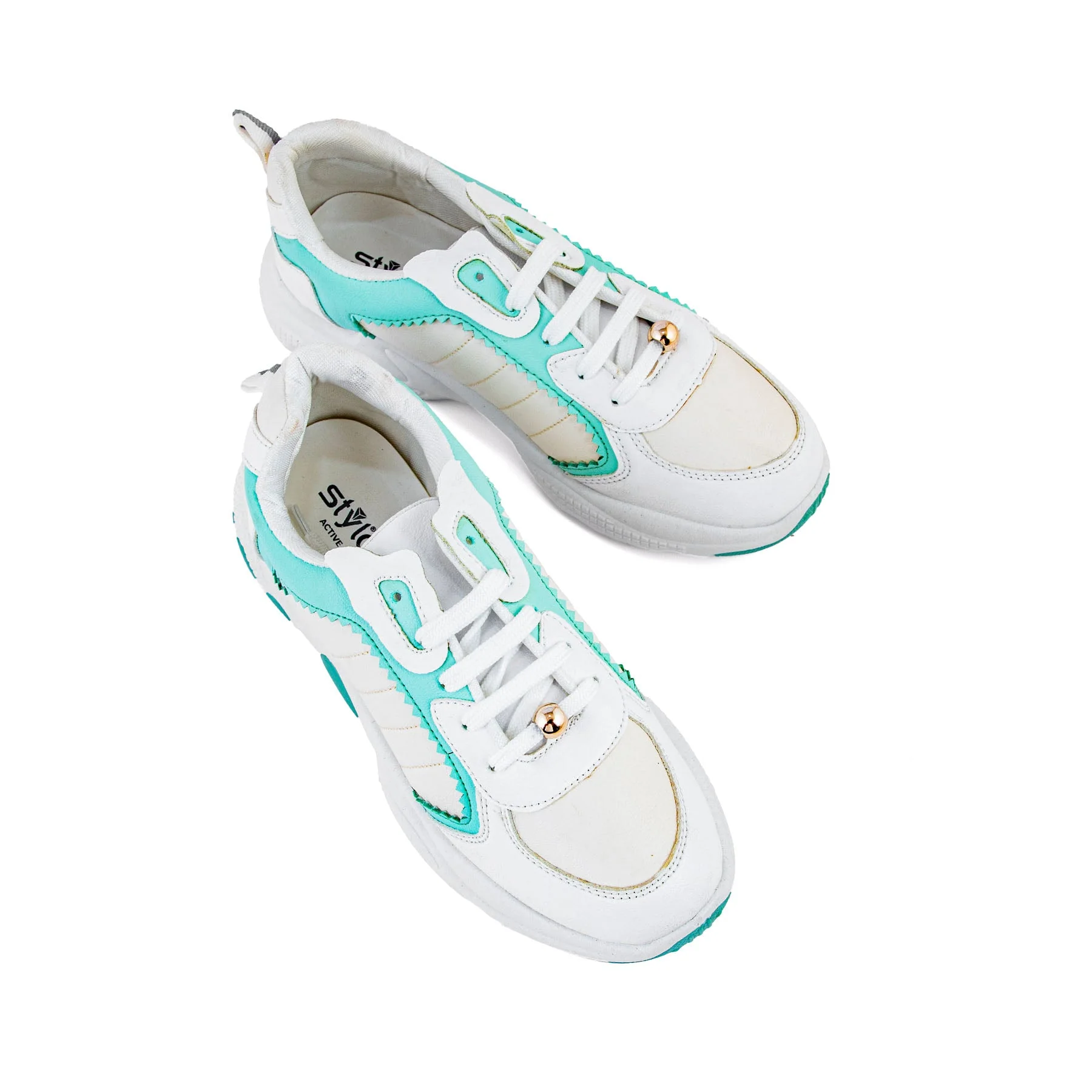 White Casual Sneaker AT7326 - Image 5