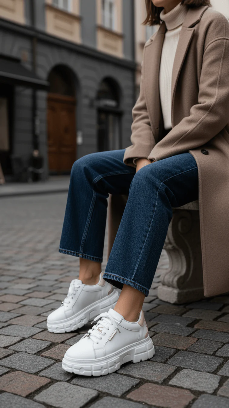 White Casual Sneaker AT7375