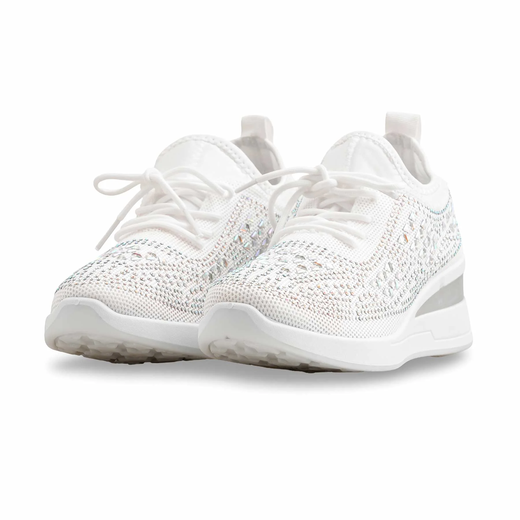 White Casual Sneaker AT7426 - Image 3
