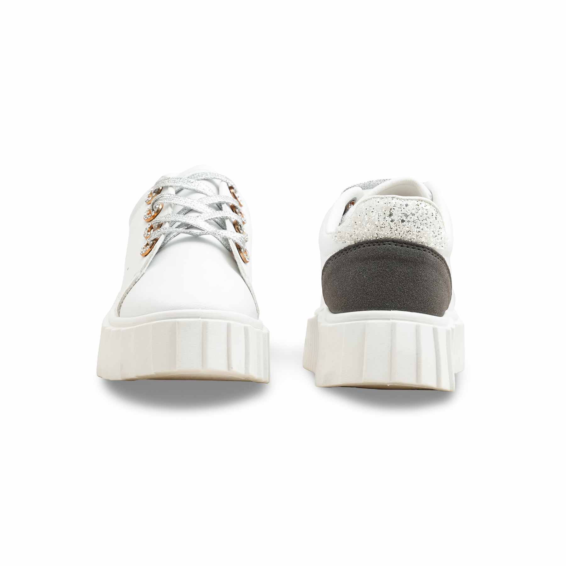 White Casual Sneaker AT7448 - Image 4