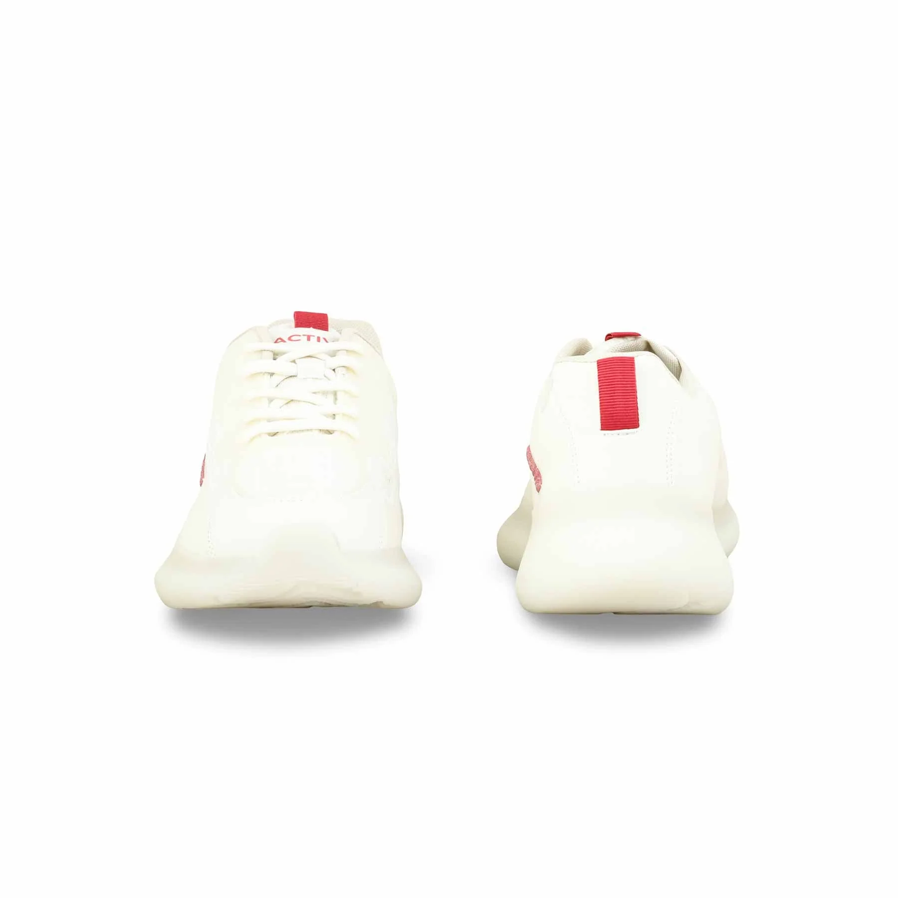 White Casual Sneaker For Women AT7347 - Image 4