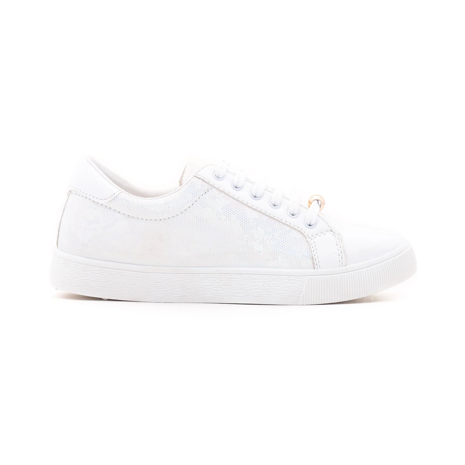 White Casual Sneakers AT7108 - Image 2