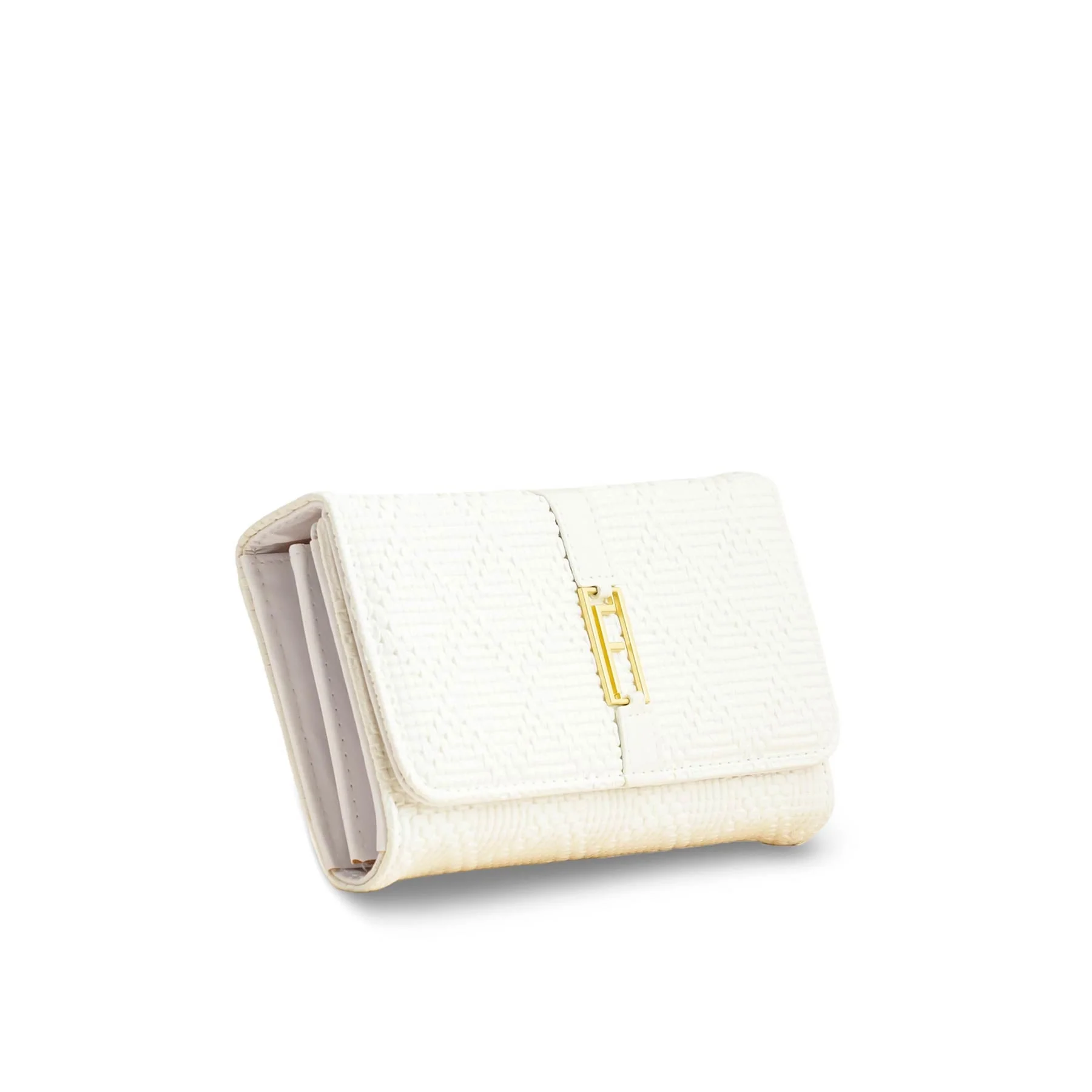 White Casual Wallet For Ladies P70969 - Image 3