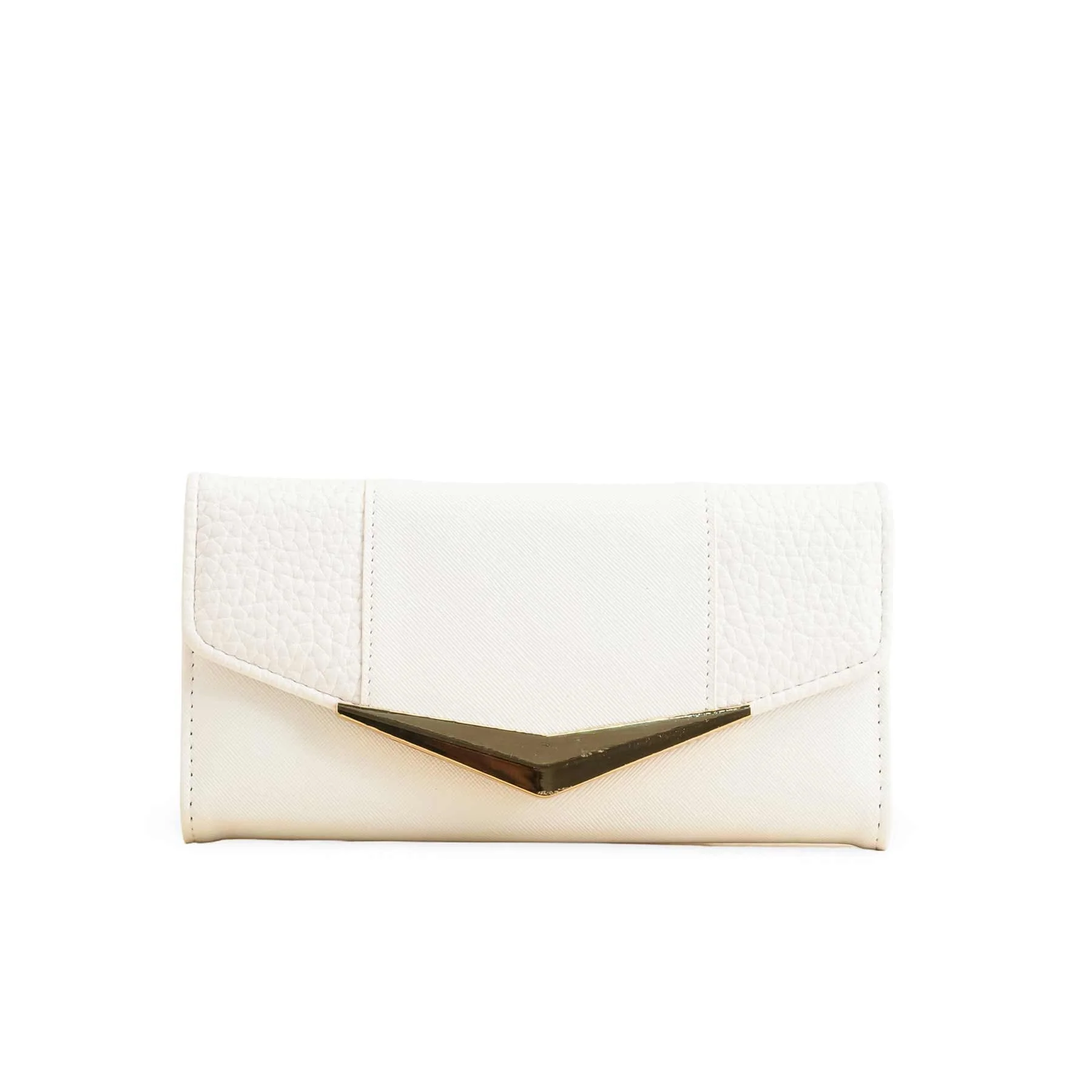 White Casual Wallet For Women P70978 - Image 2