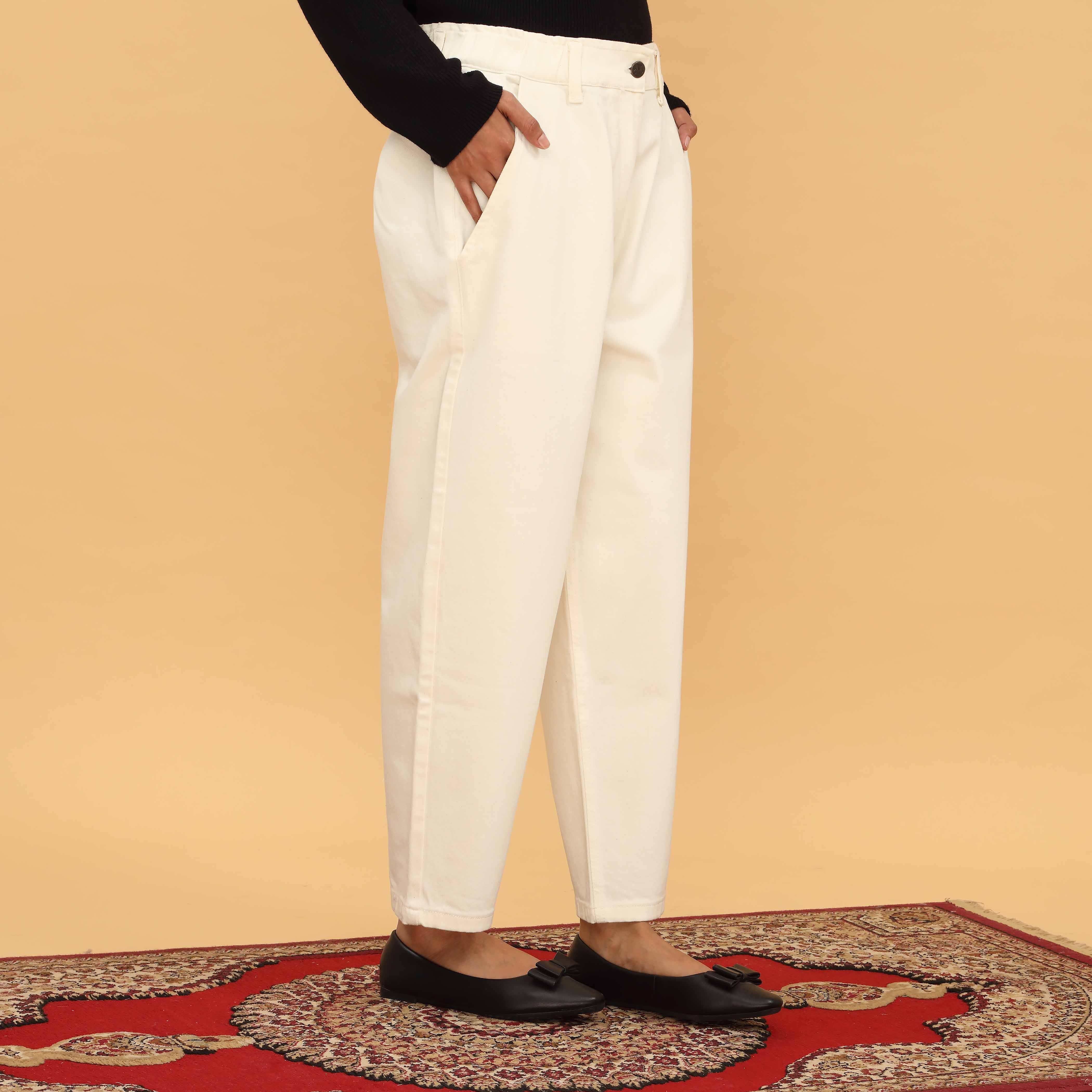 White Denim Pant PP5021 - Image 3