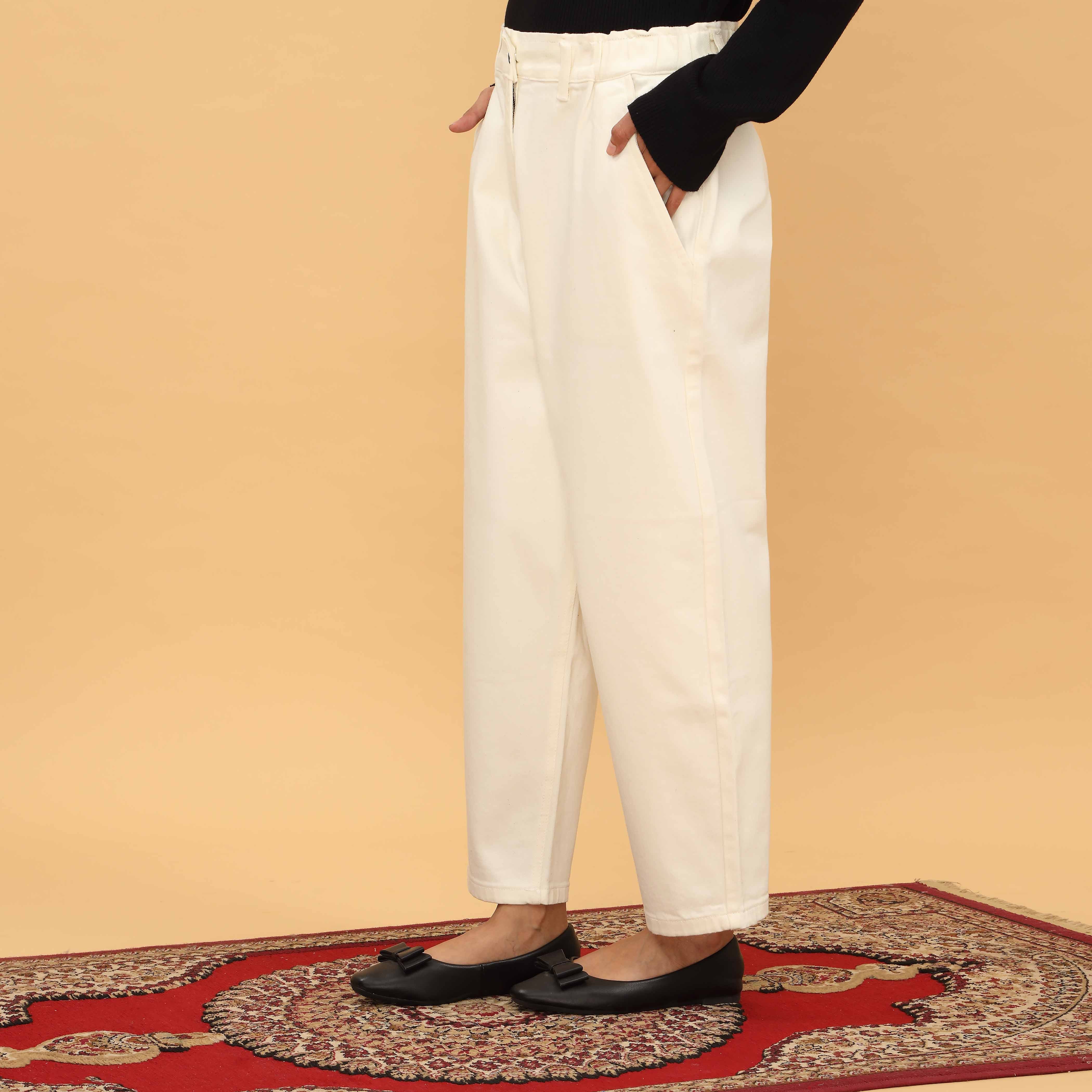 White Denim Pant PP5021 - Image 4