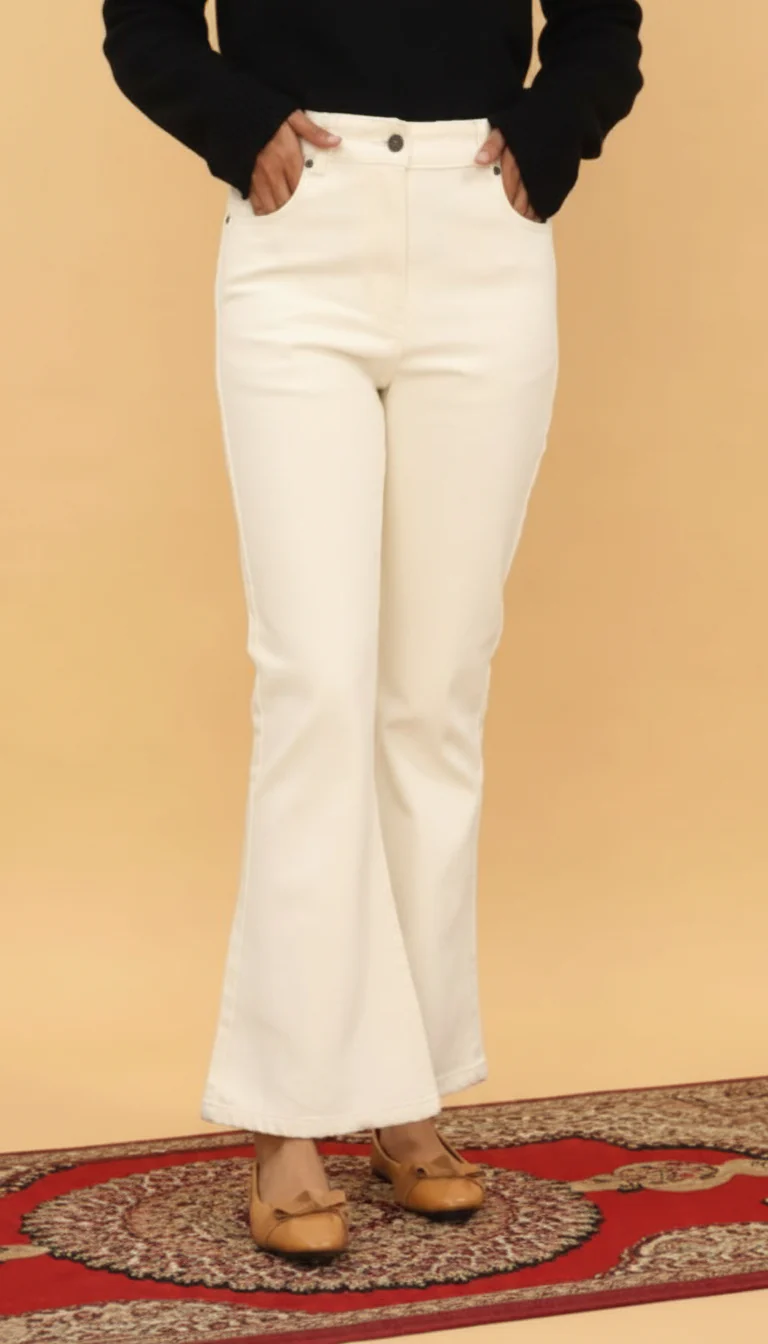 White Denim Pant PP5023