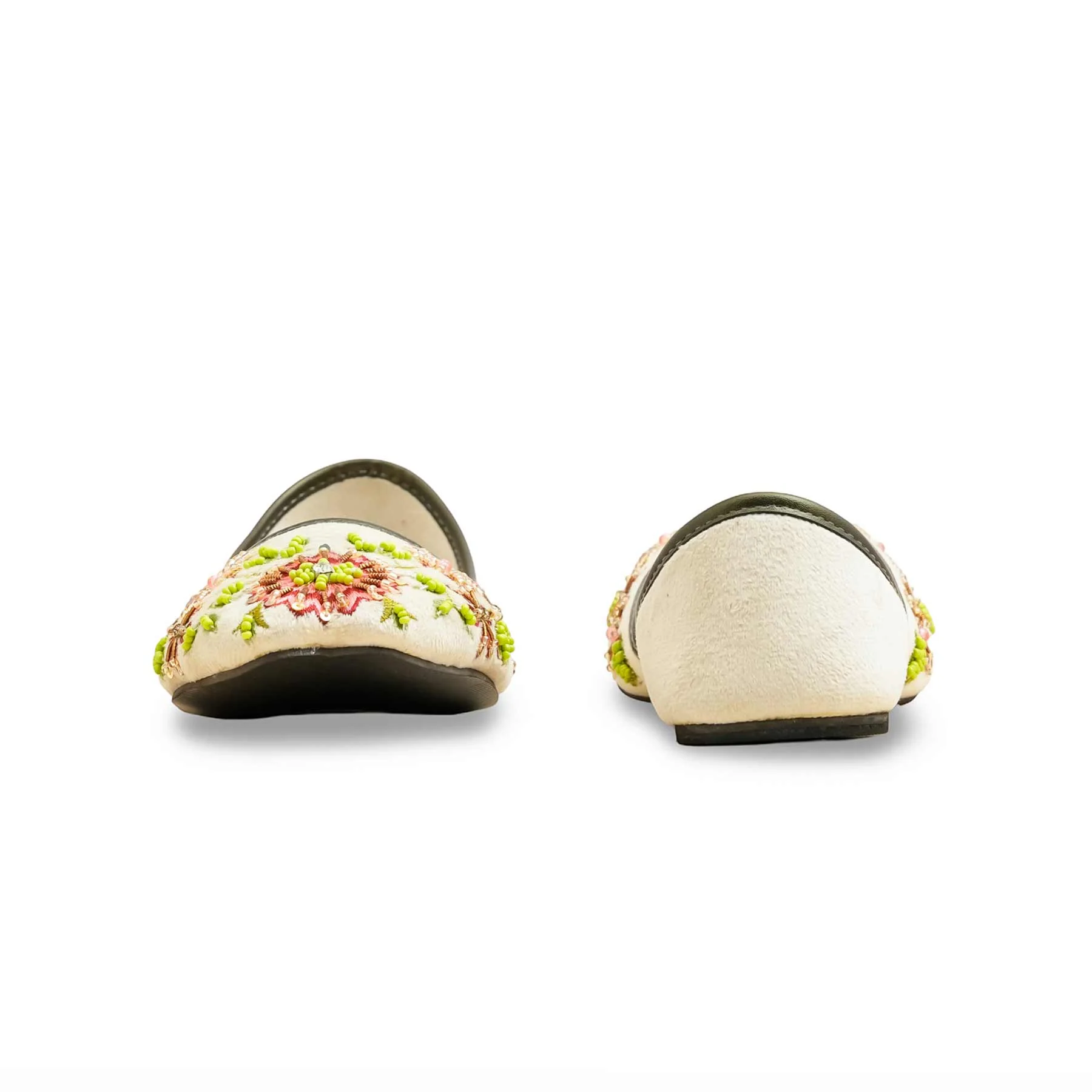 White Ethnic Khussa EC8586 - Image 4