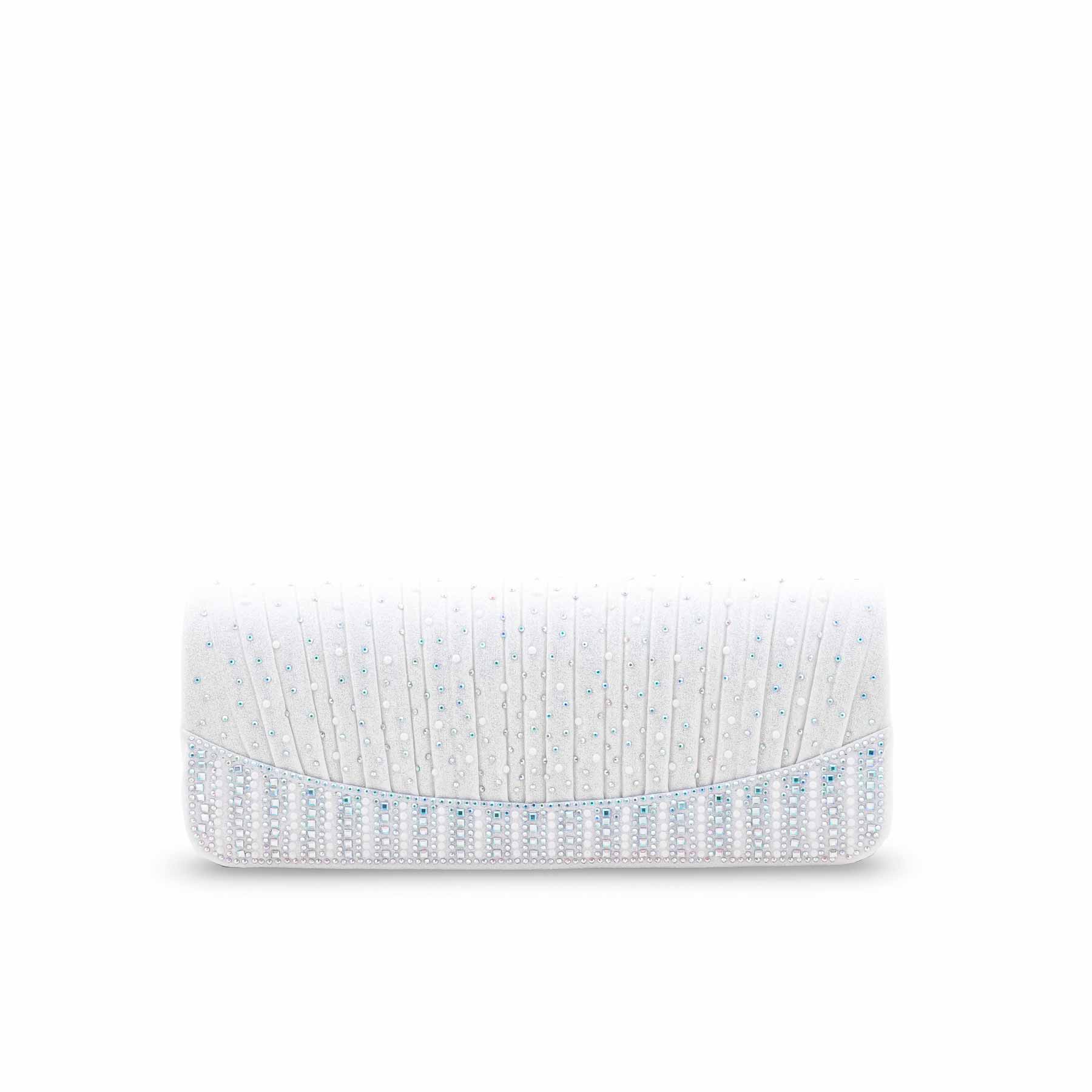 White Fancy Clutch For Ladies P24409 - Image 2