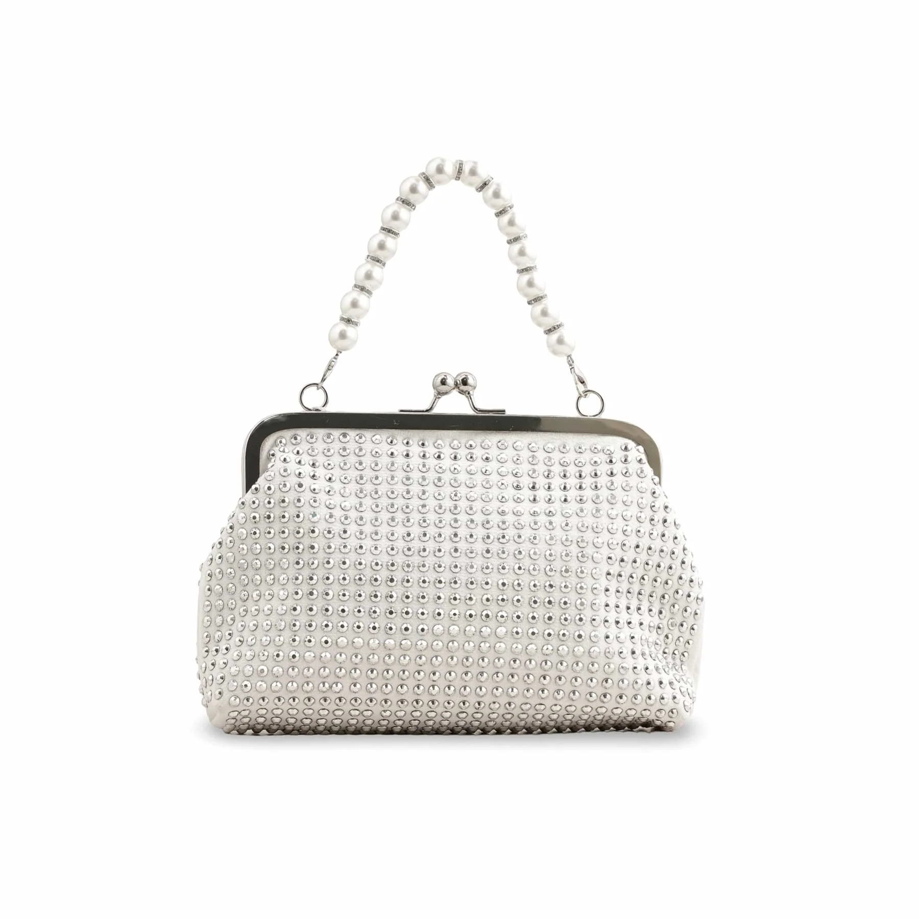 White Fancy Clutch P36203 - Image 4