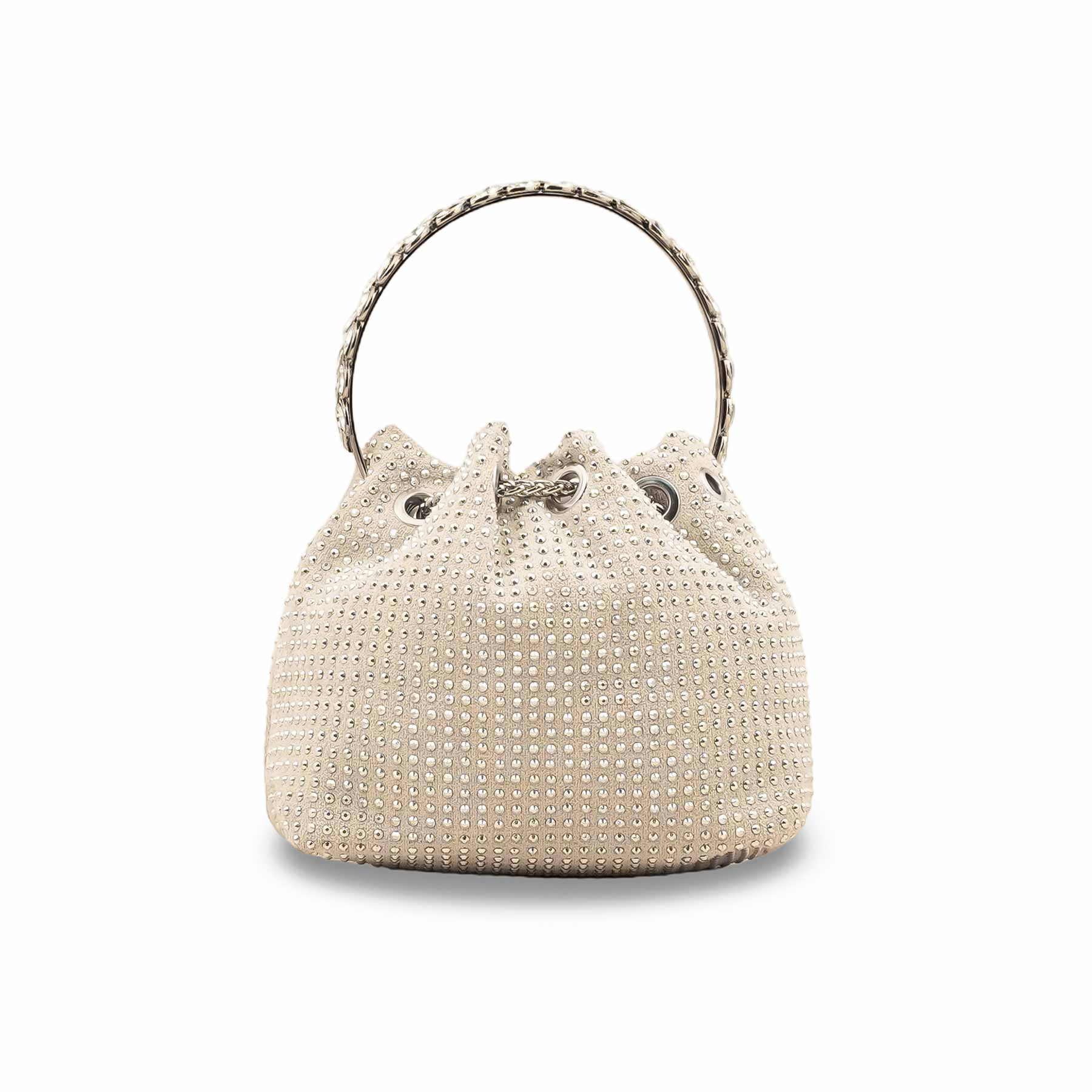 White Fancy Clutch P36323 - Image 4