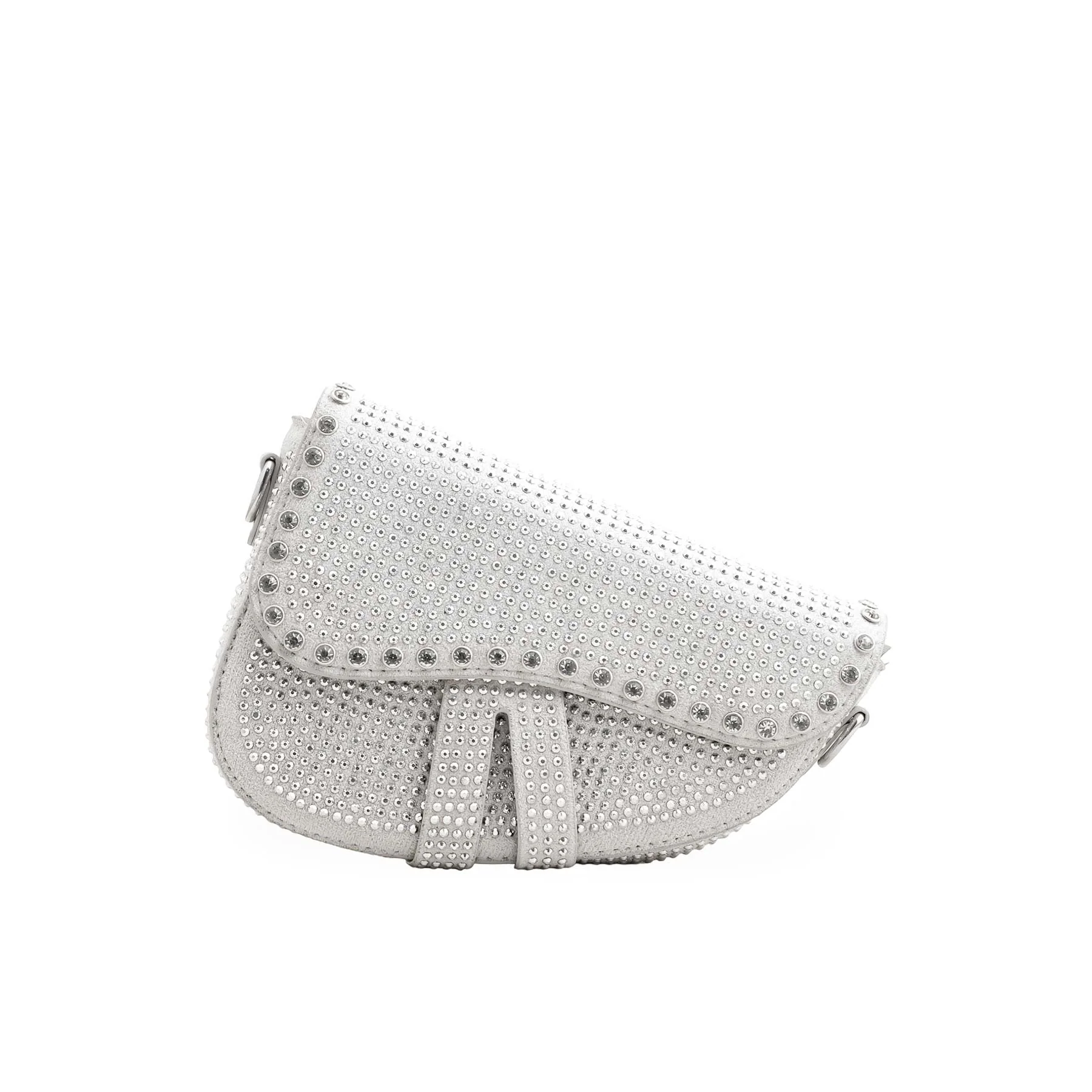 White Fancy Hand Bag P36200 - Image 2