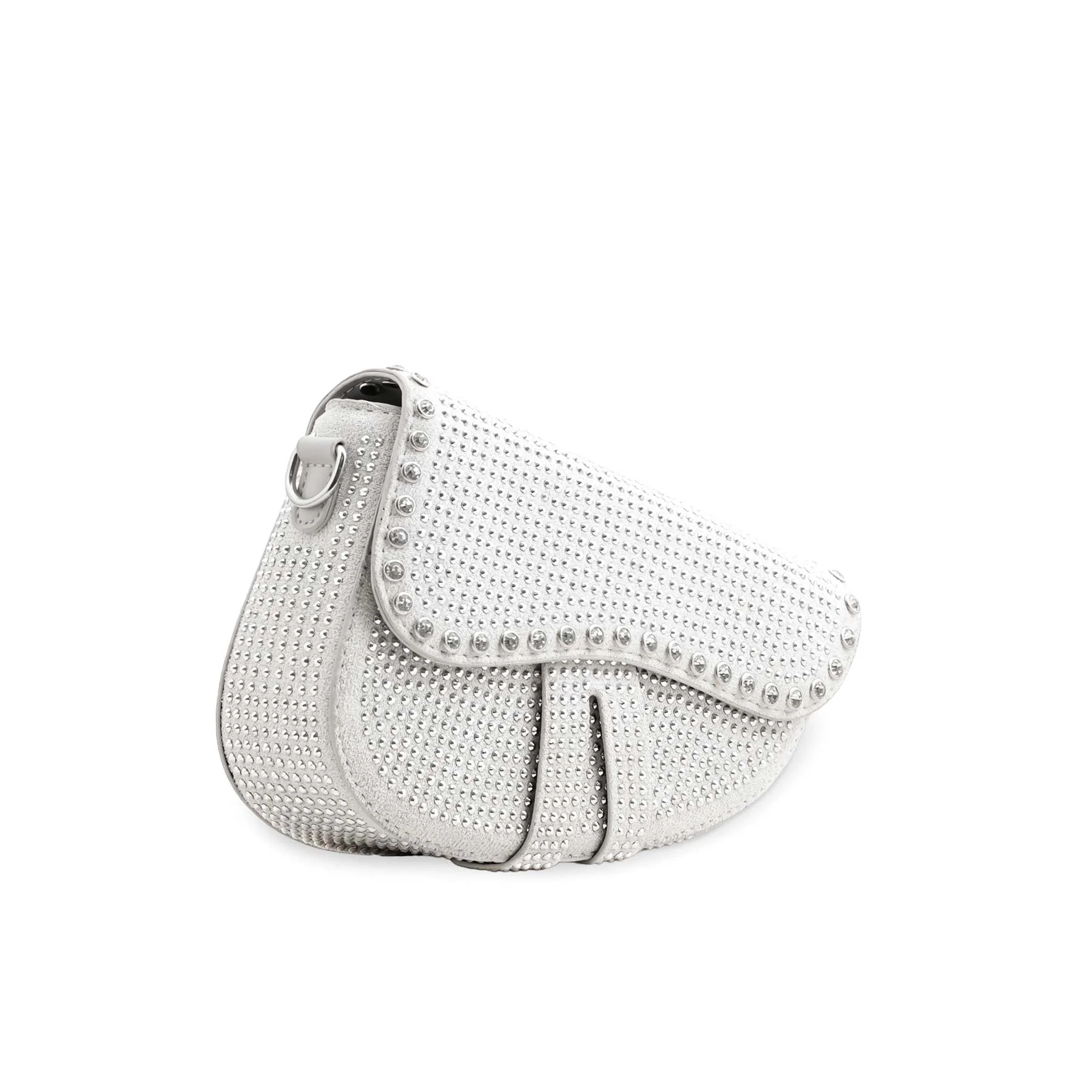 White Fancy Hand Bag P36200 - Image 3