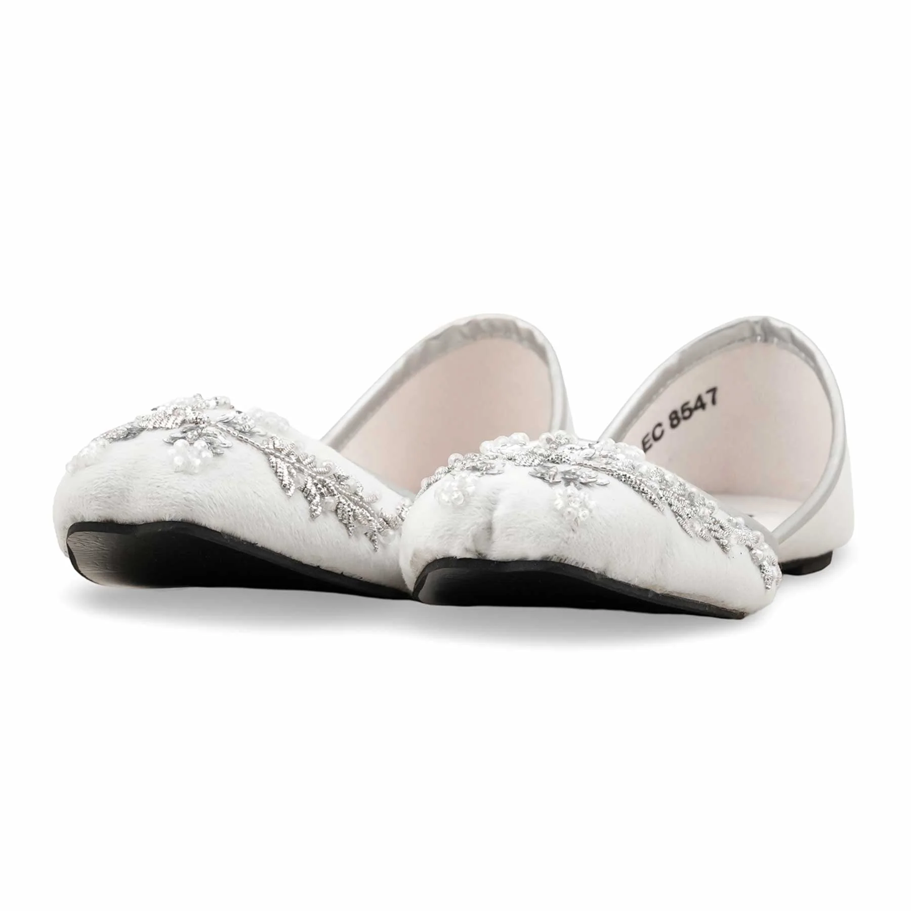 White Fancy Khussa EC8547 - Image 3