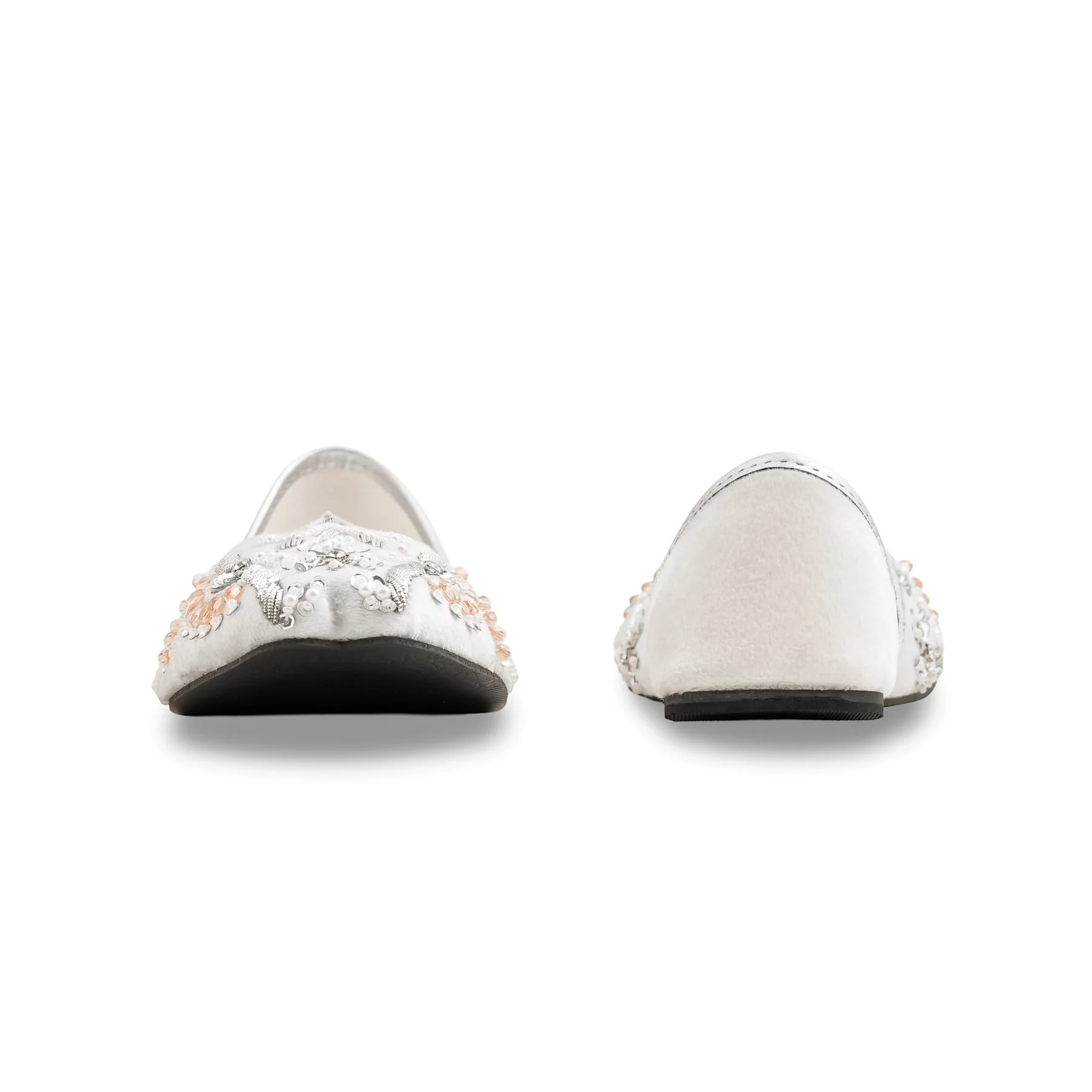 White Fancy Khussa EC8566 - Image 4
