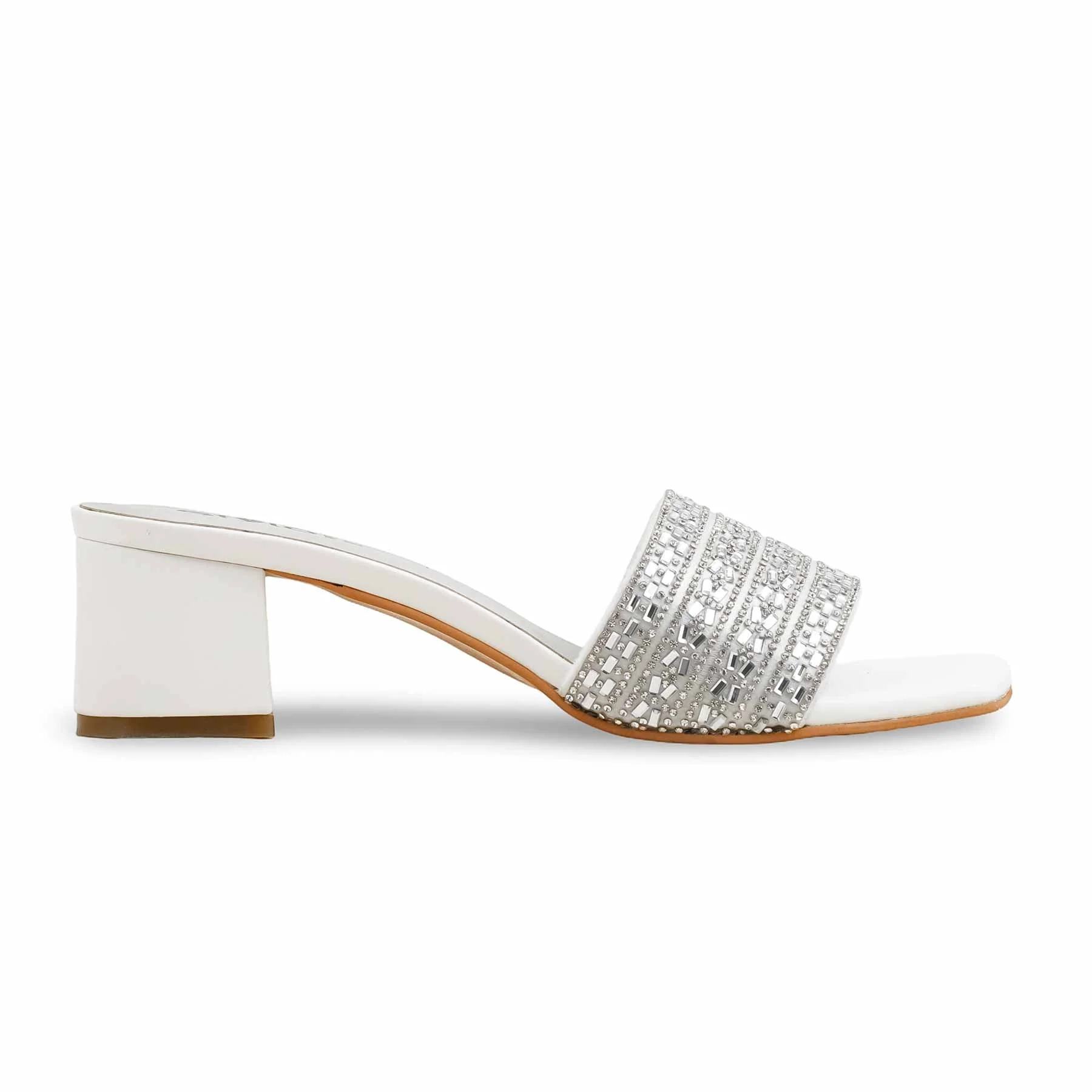 White Fancy Slipper FN7922 - Image 2