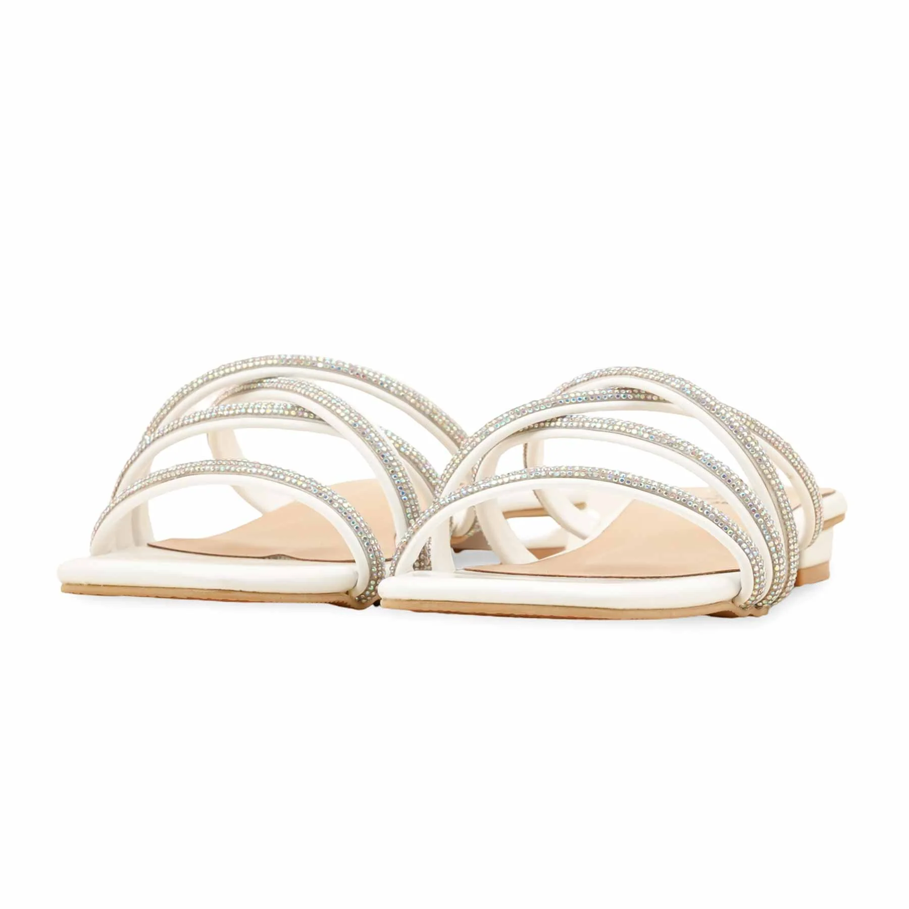 White Fancy Slipper FN7938 - Image 3